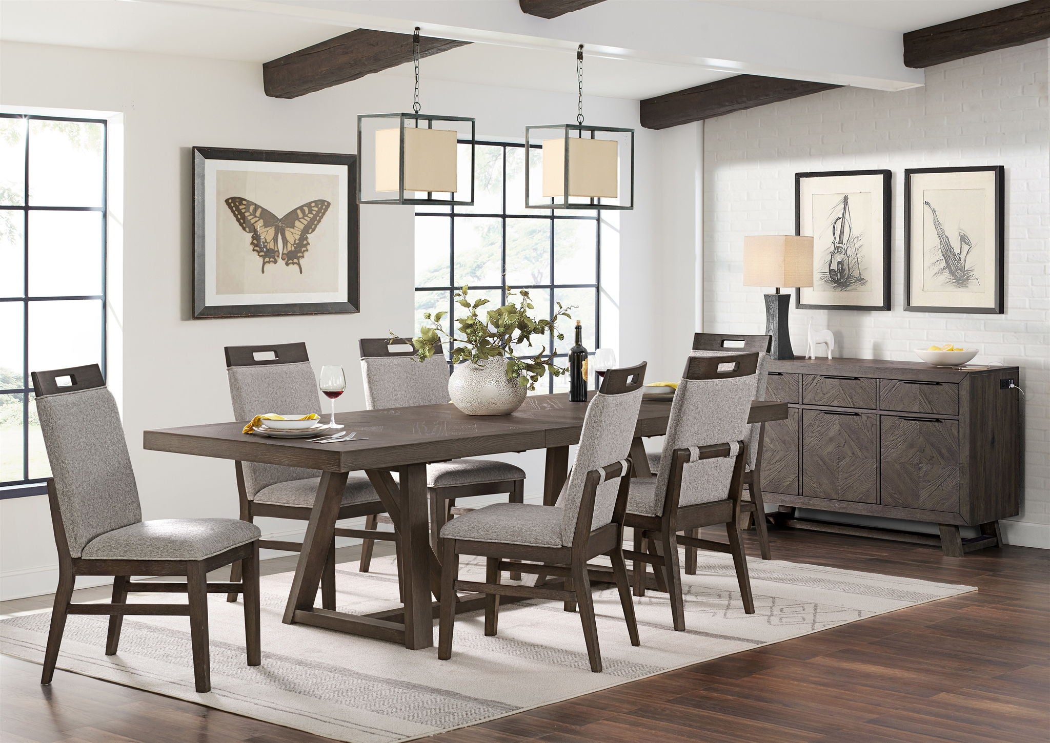 Hearst - Server - Reclaimed Chevron - Image 2