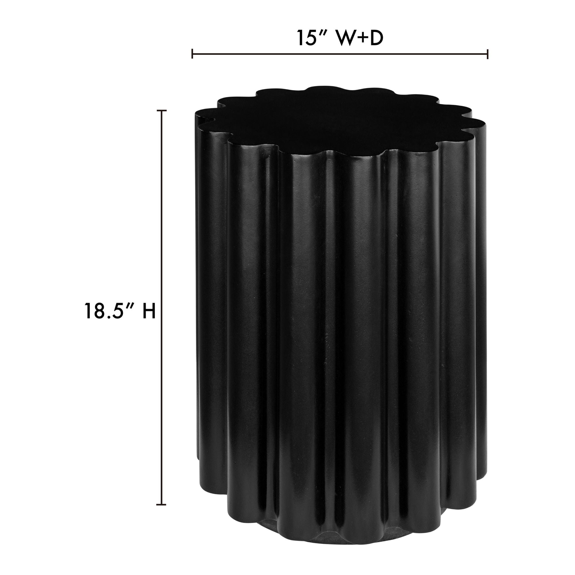 Taffy - Accent Table - Black - Image 2