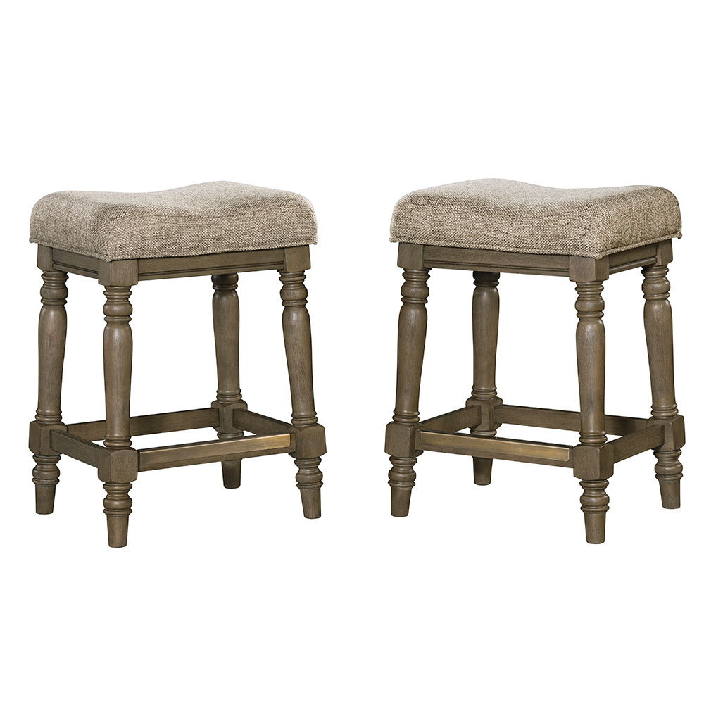 Balboa Park - Backless Stool - Roasted Oak - Image 3