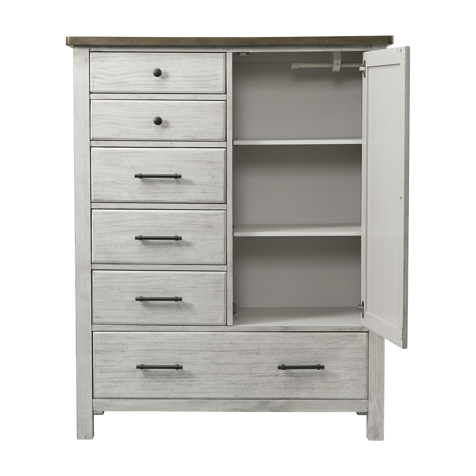 Timber Ridge - Chifferobe - Weathered Washed Sierra - Image 2