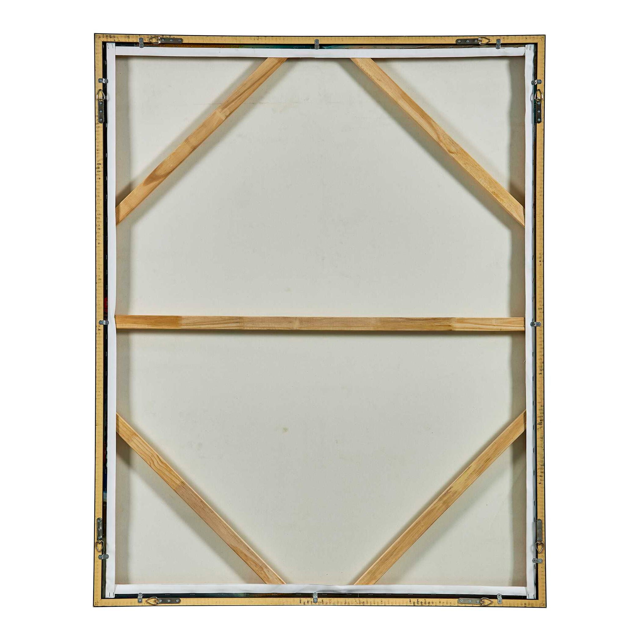 Painters High - Revisited Framed Abstract Art - Gold - Image 3