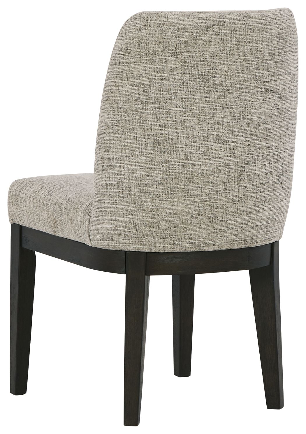 Burkhaus - Dining UPH Side Chair (Set of 2) - Beige / Dark Brown - Image 2