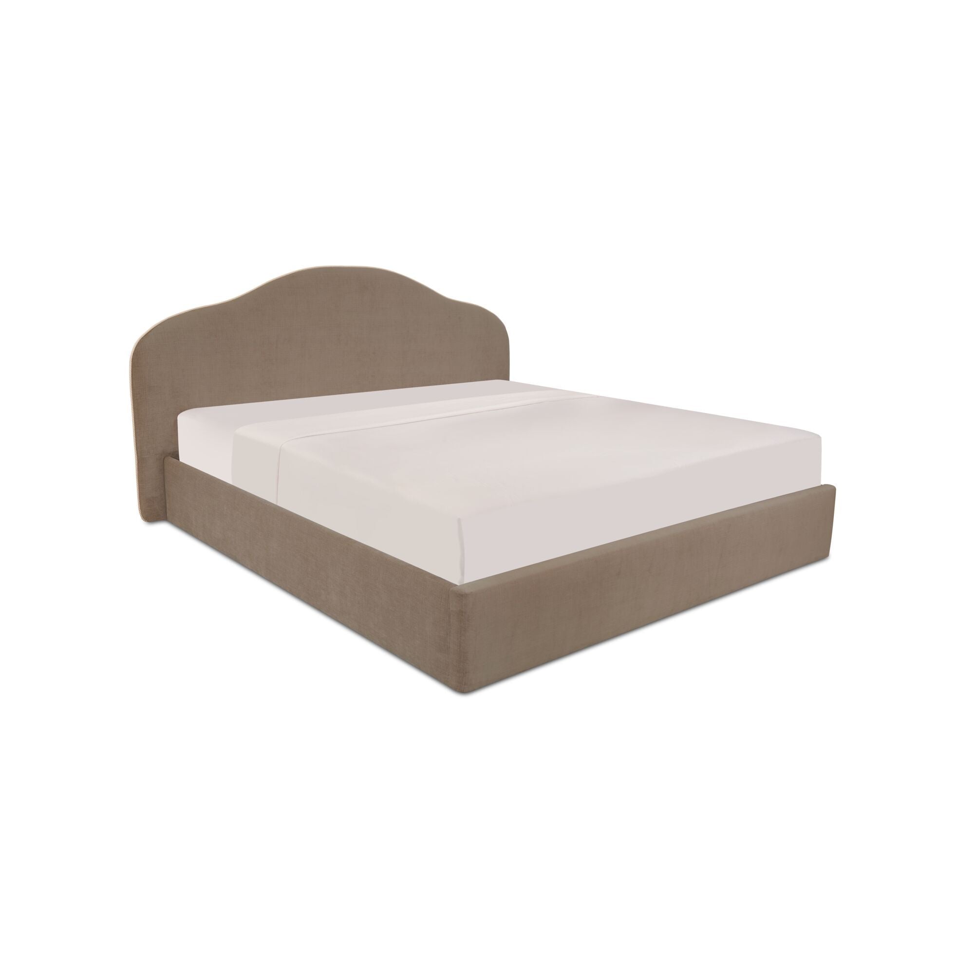 Maggie - King Storage Bed - Taupe - Image 3