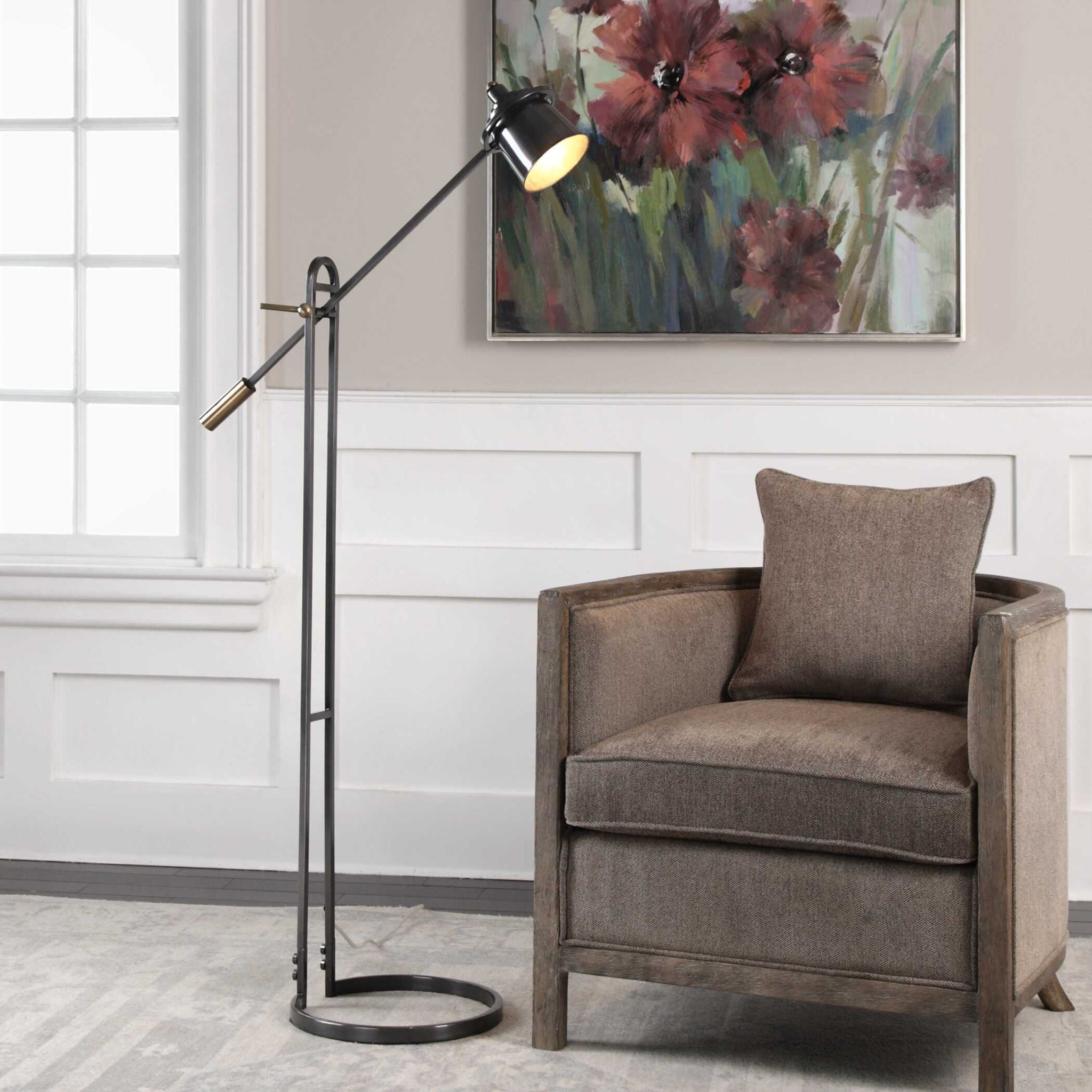 Chisum - Floor Lamp - Dark Bronze - Image 3