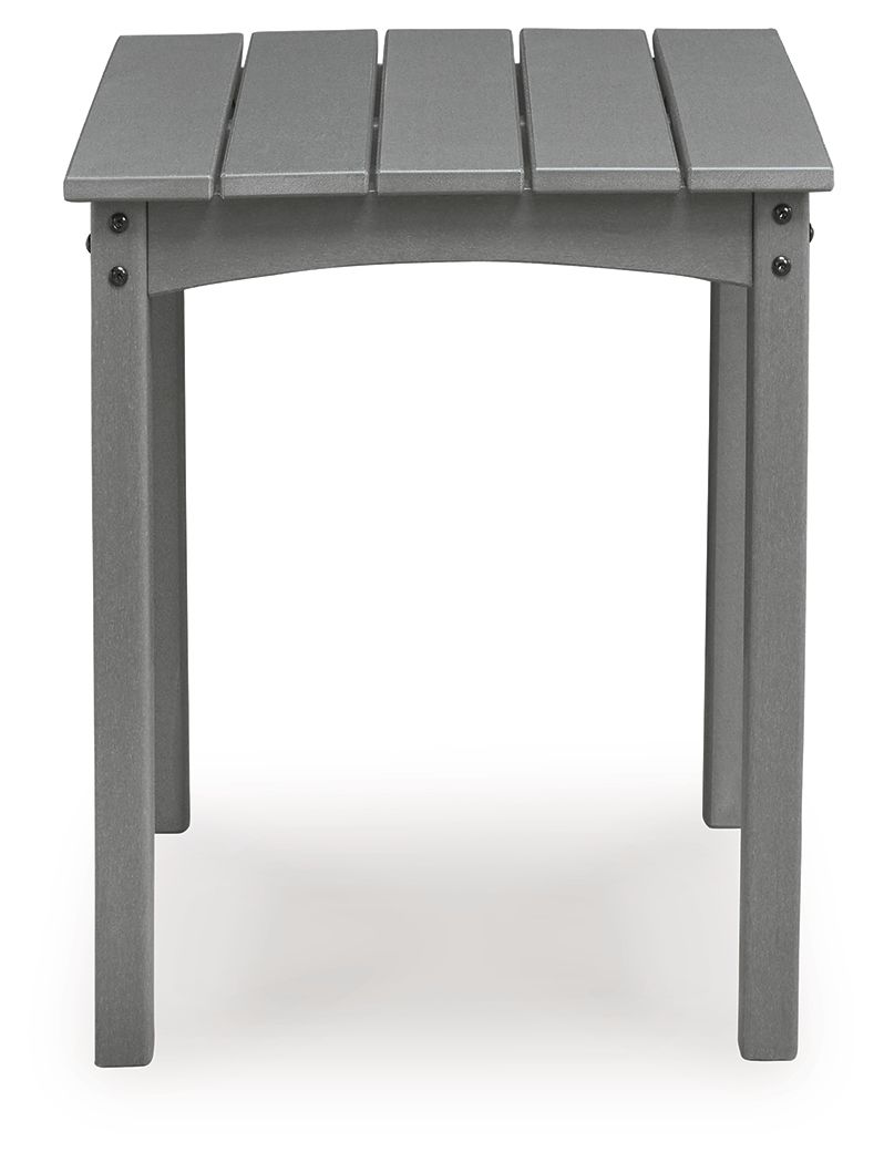 Cove Beach - Square End Table - Gray - Image 2