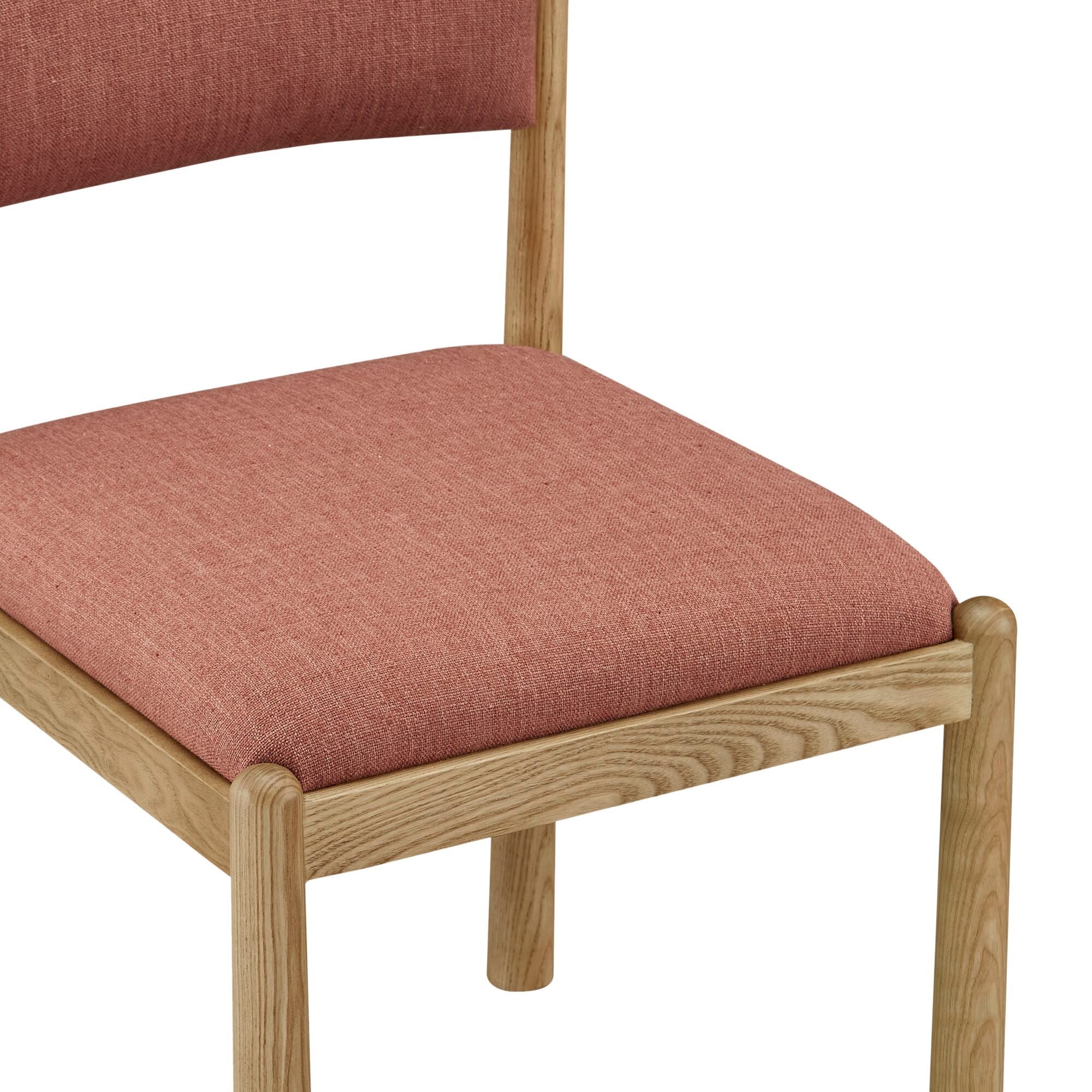 Villetta - Dining Chair (Set of 2) - Deep Pink - Image 2