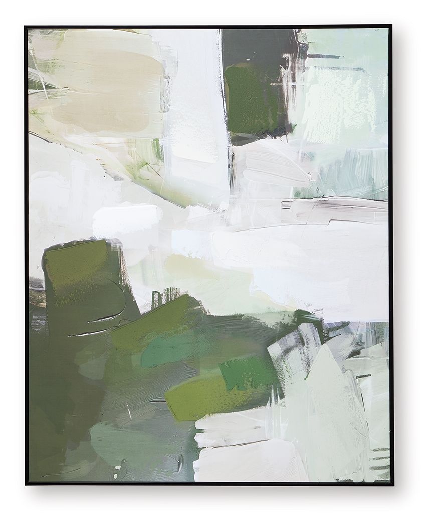 Vinick - Wall Art - Green / Gray / White - Image 3