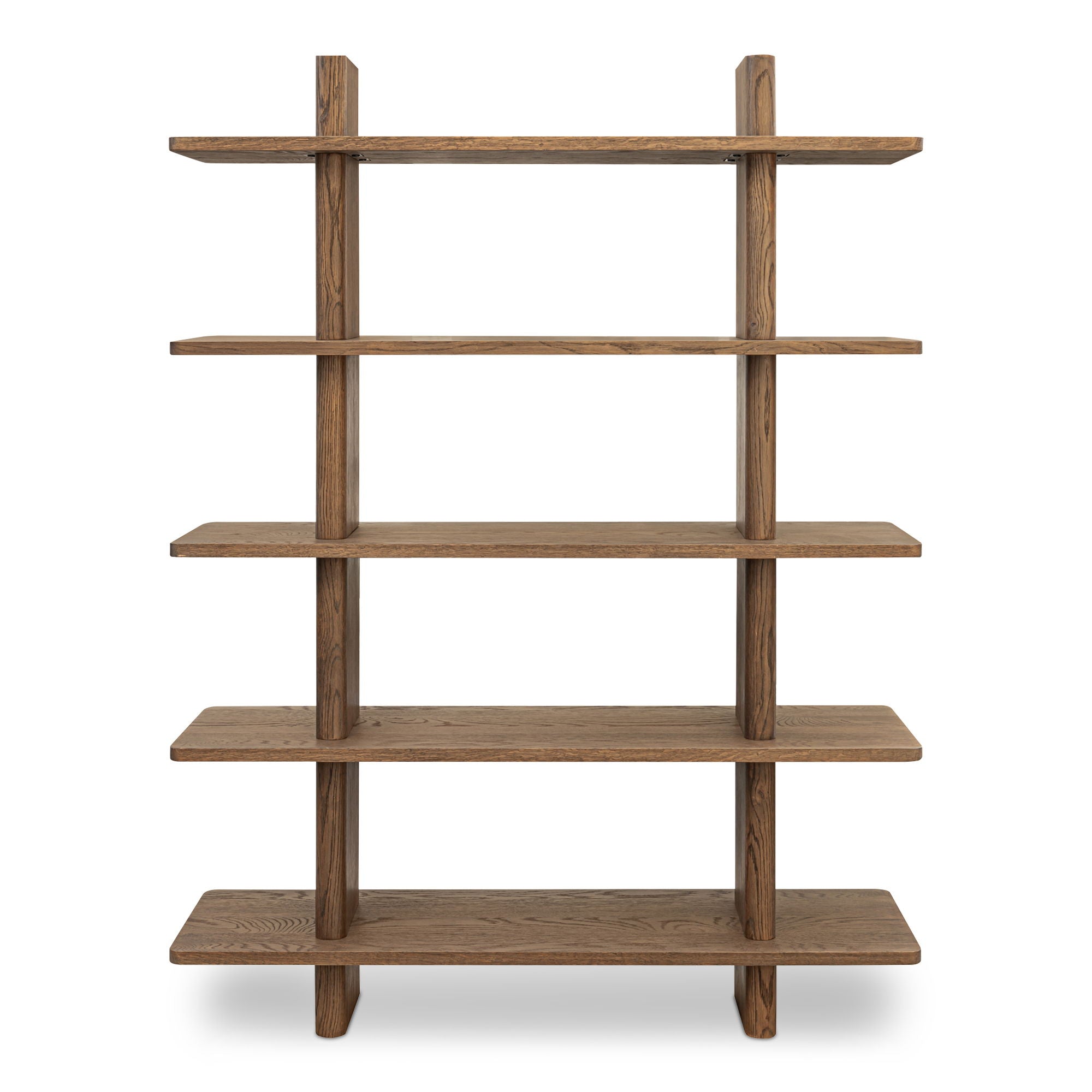 Casey – Large Standard Bookcase – Dark Brown