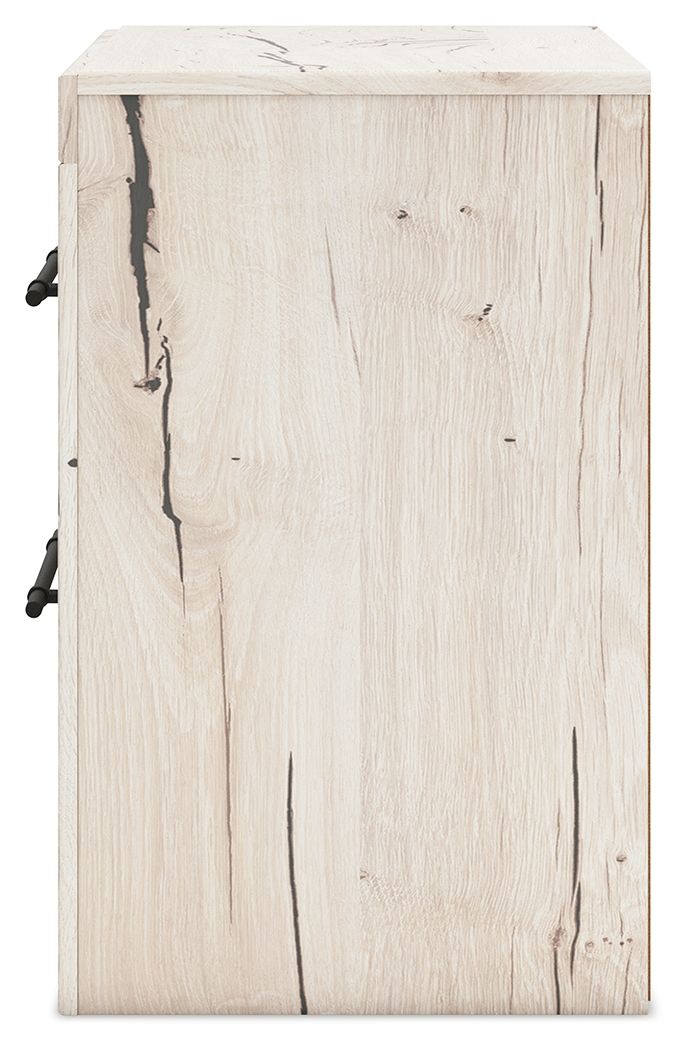 Lawroy - Two Drawer Night Stand - Light Natural - Image 3