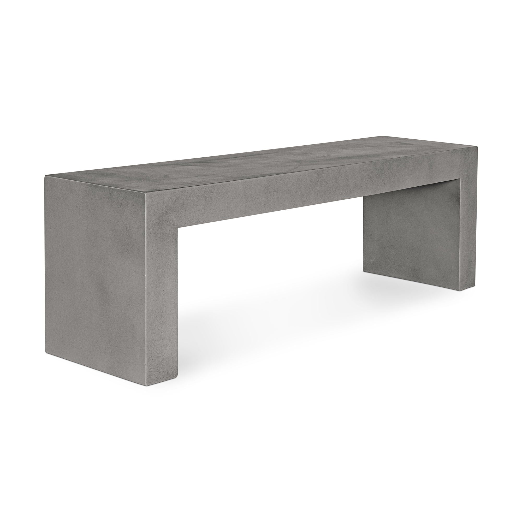Lazarus - Outdoor Bench - Gray - Image 2