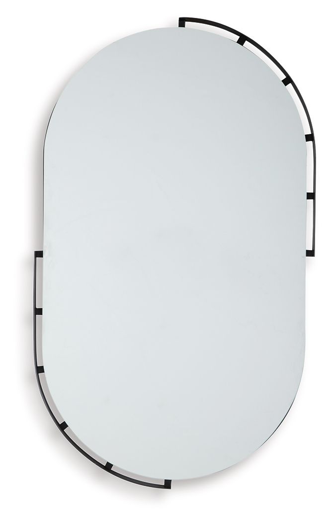 Valkings - Accent Mirror - Black - Image 1