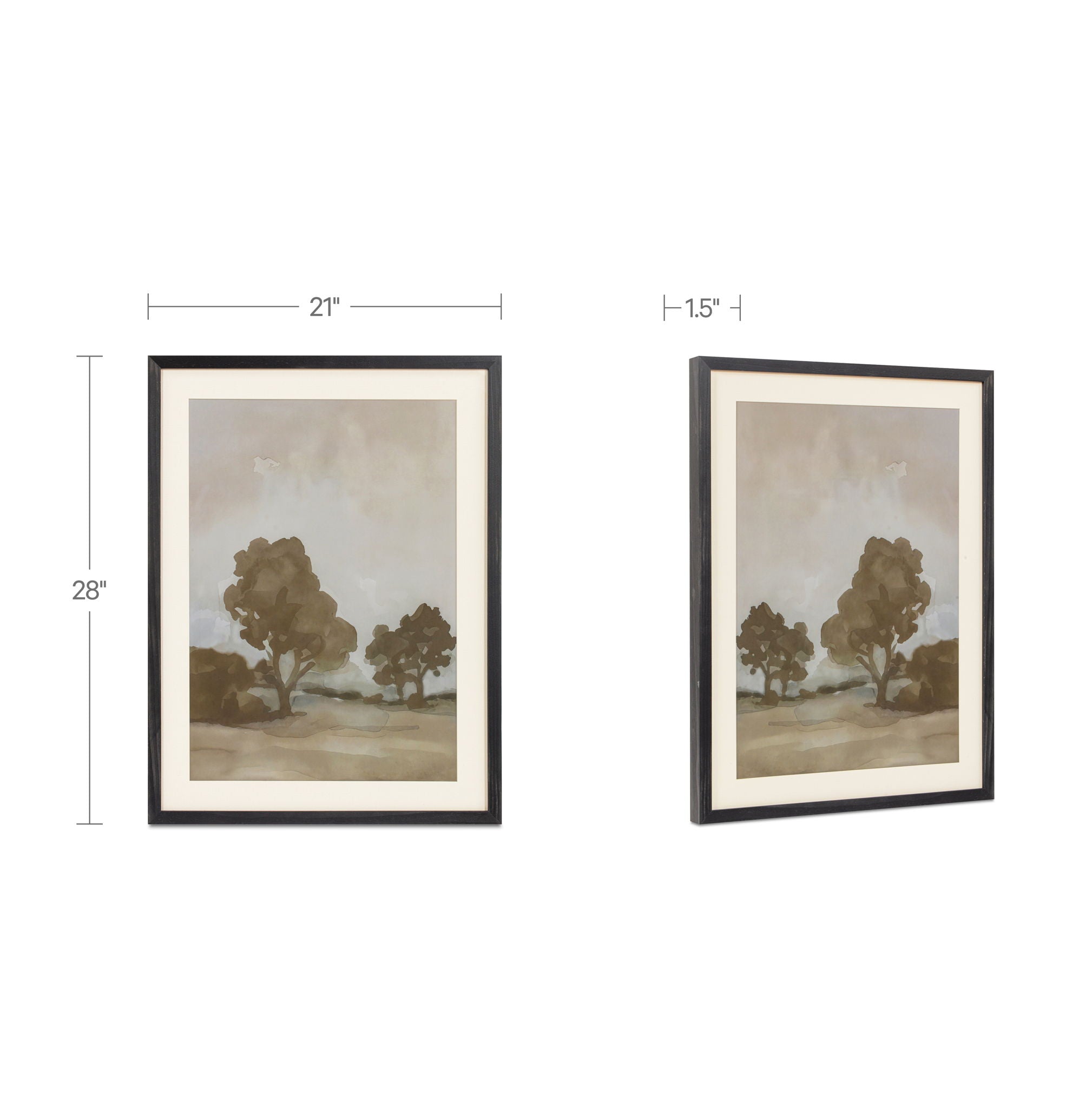 Ash - Framed Print - Gray - Image 2