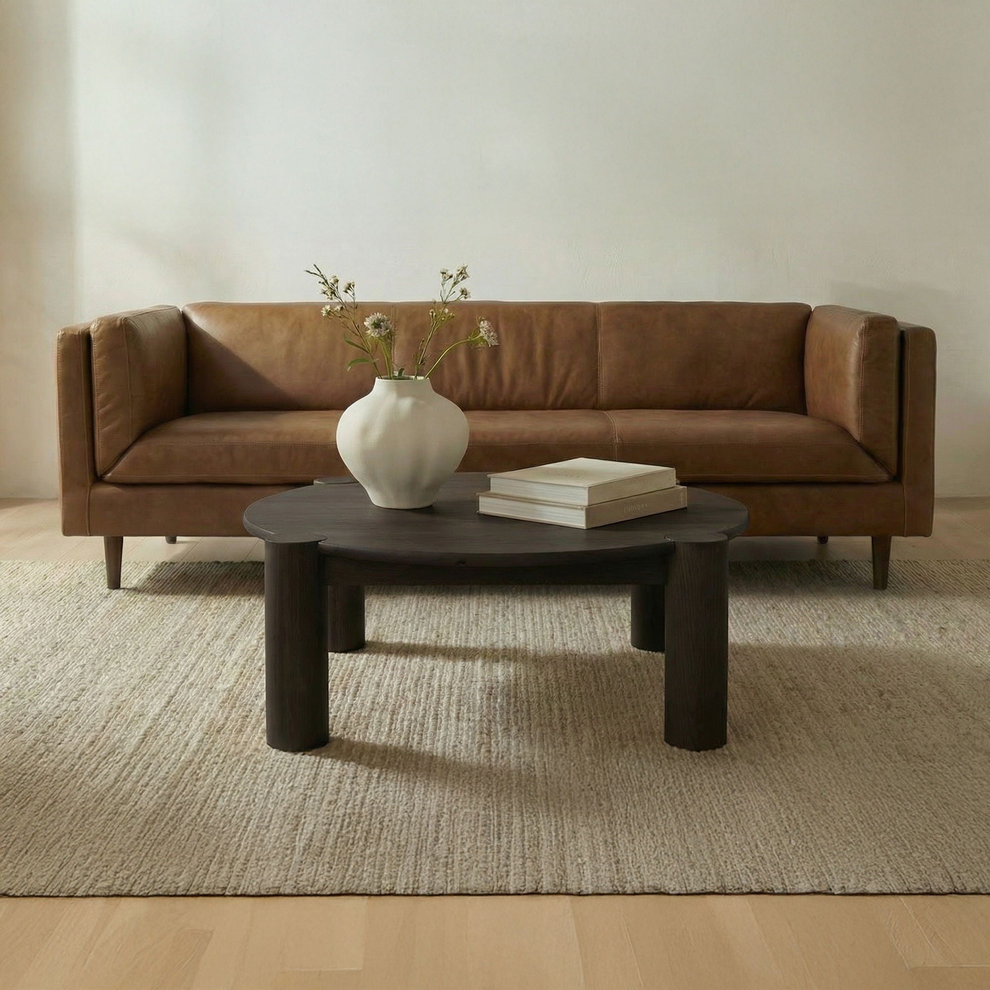 Jack - Coffee Table - Brushed Dark Brown - Image 2