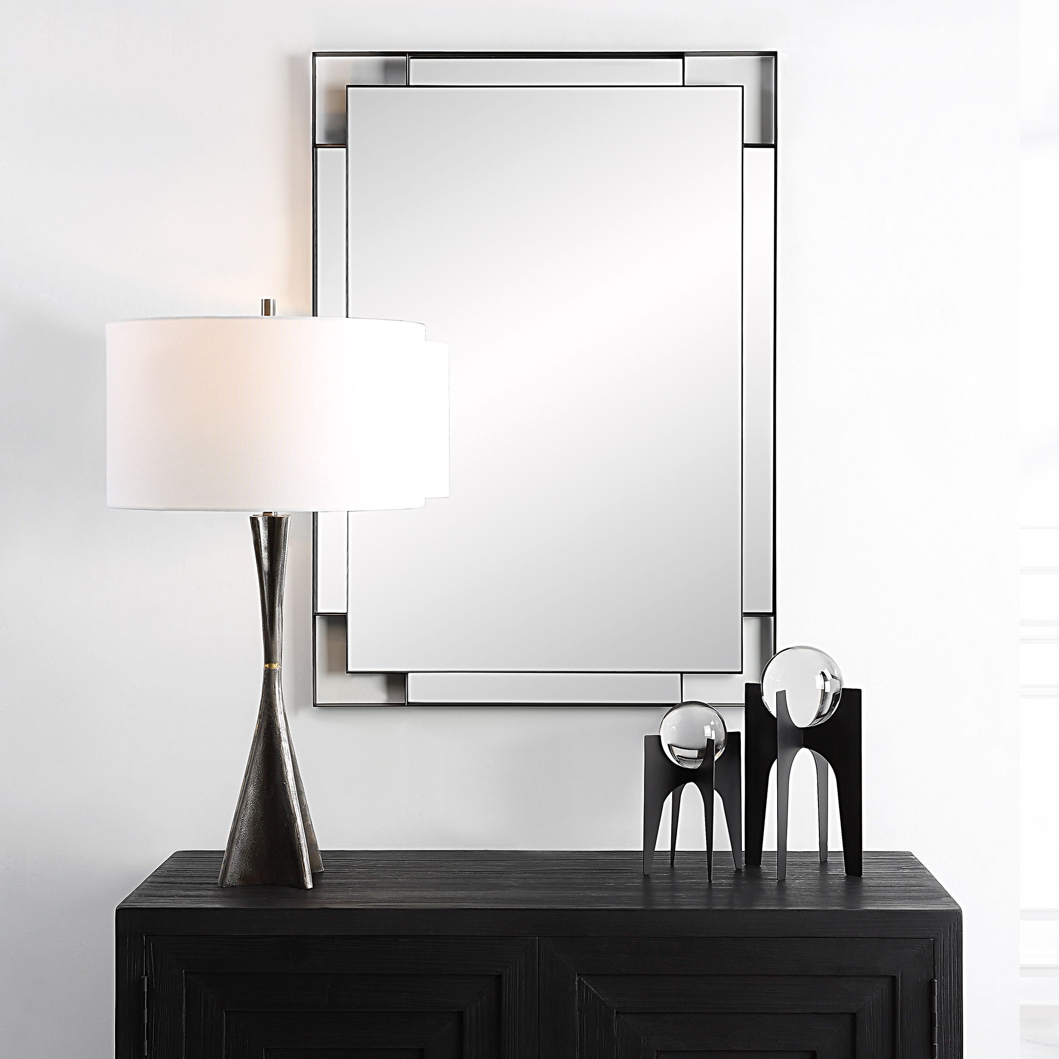 Stellan - Mirror - Black - Image 2