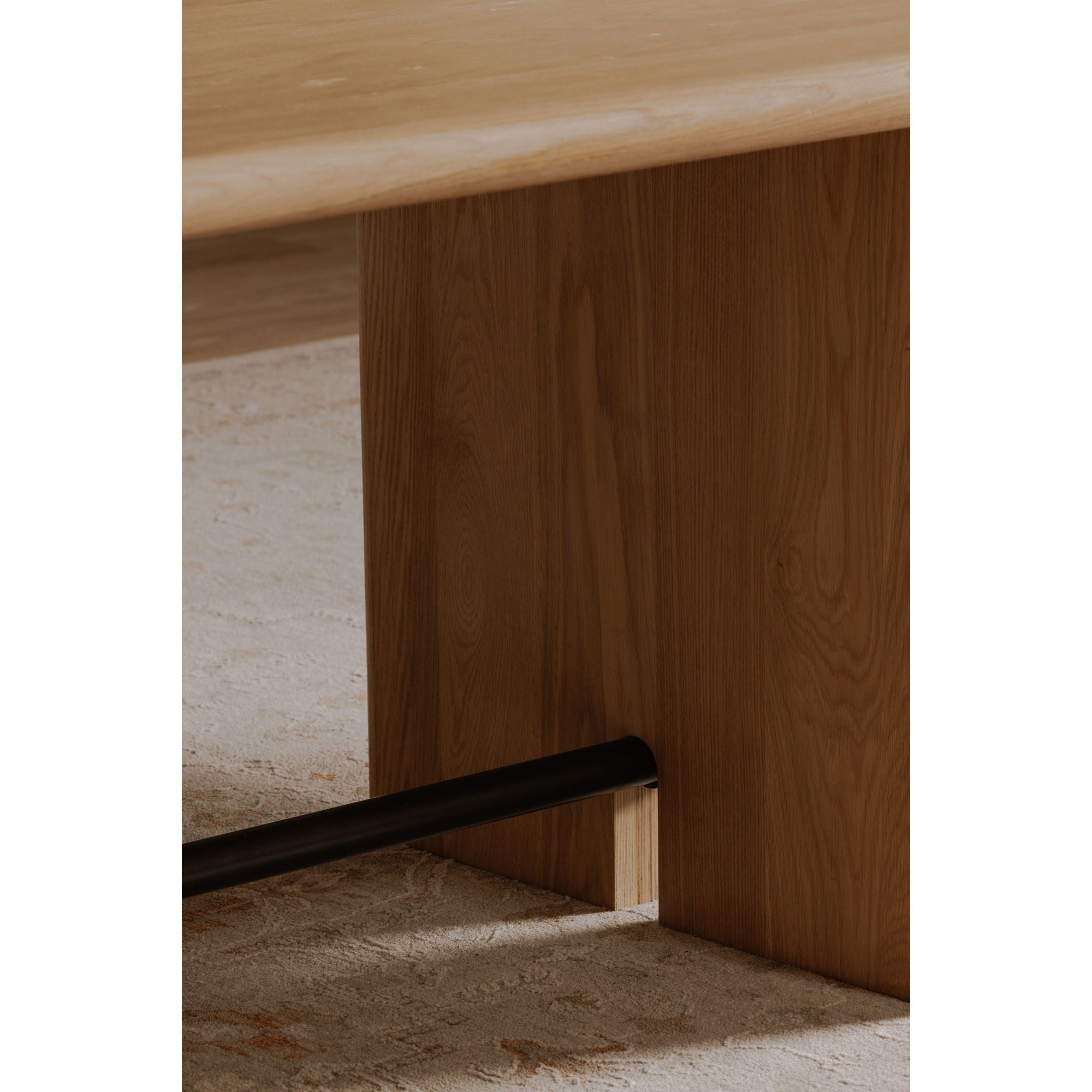 Madison - Dining Table - Light Brown - Image 3