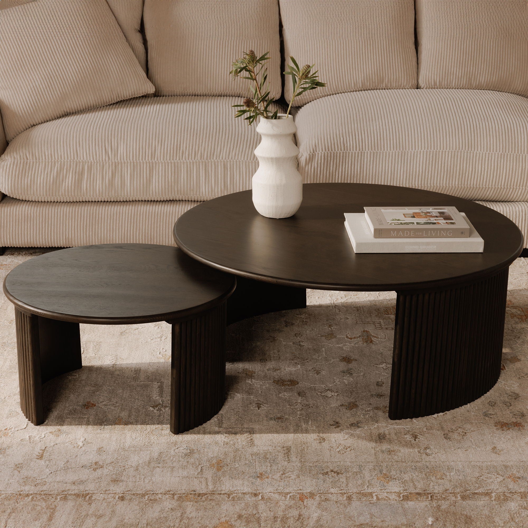 Penny - Large Coffee Table - Dark Brown - Image 3