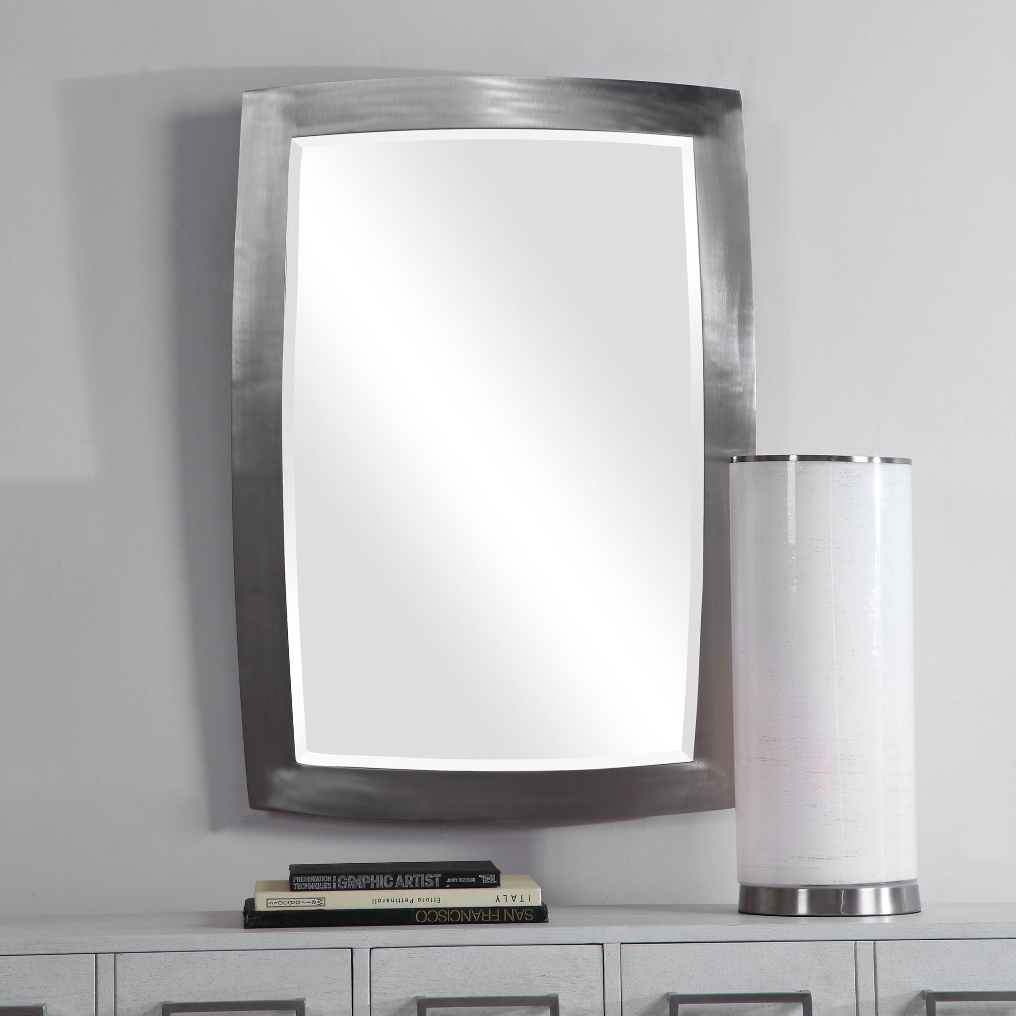 Haskill - Mirror - Brushed Nickel - Image 2