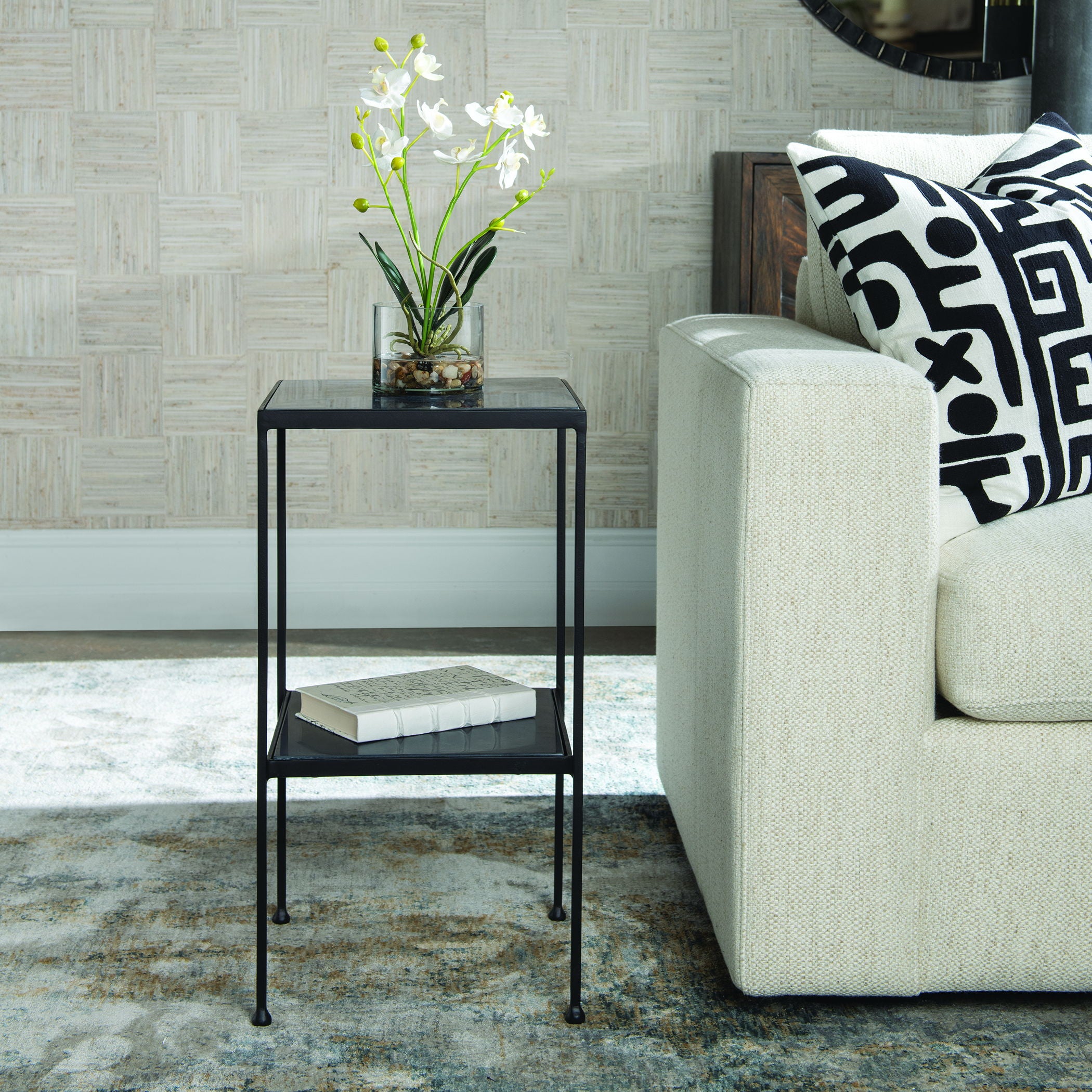 Sherwood - Square Marble Accent Table - Image 3