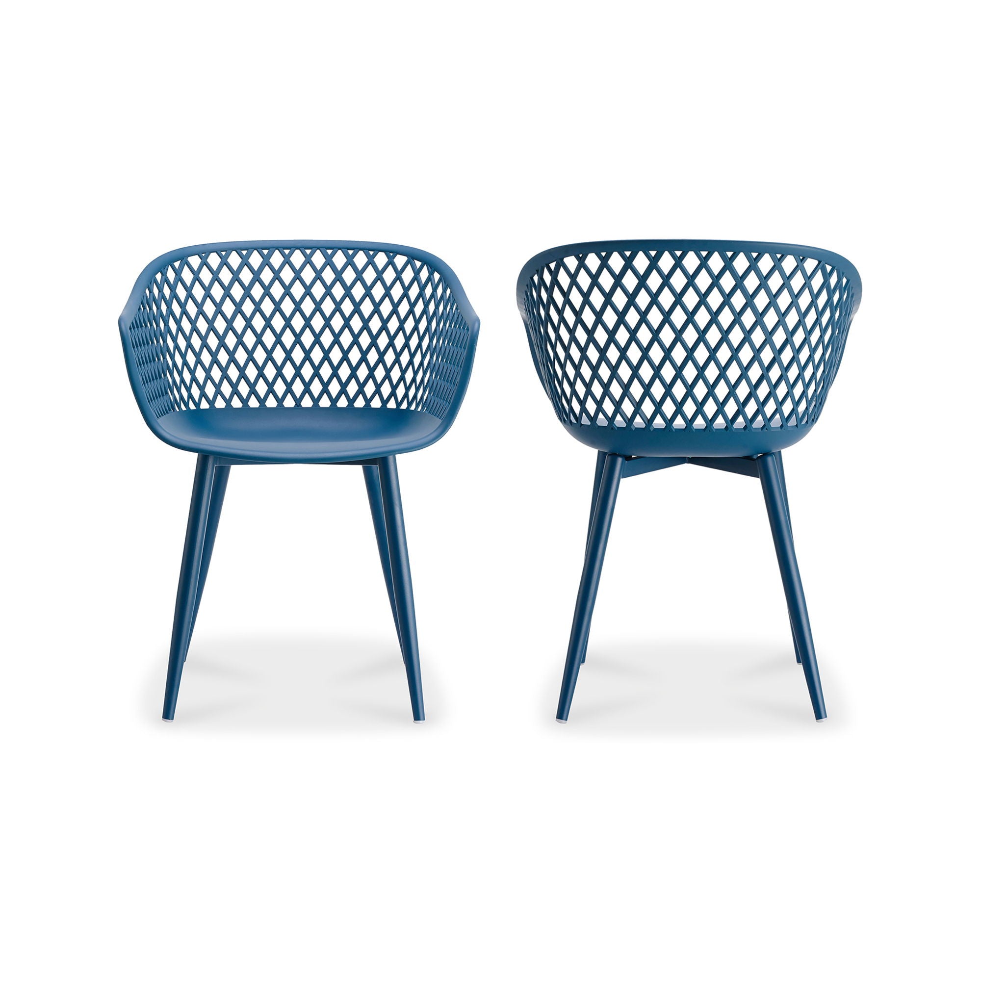 Piazza - Outdoor Chair (Set of 2) - Blue - Image 3