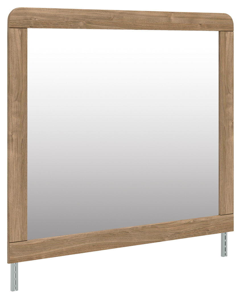Gramburg - Bedroom Mirror - Warm Natural Brown - Image 1