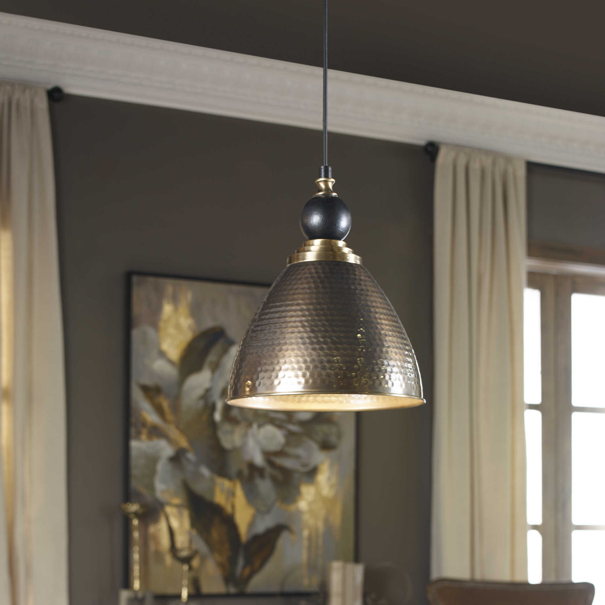 Adastra - 1 Light Pendant - Antique Brass - Image 2