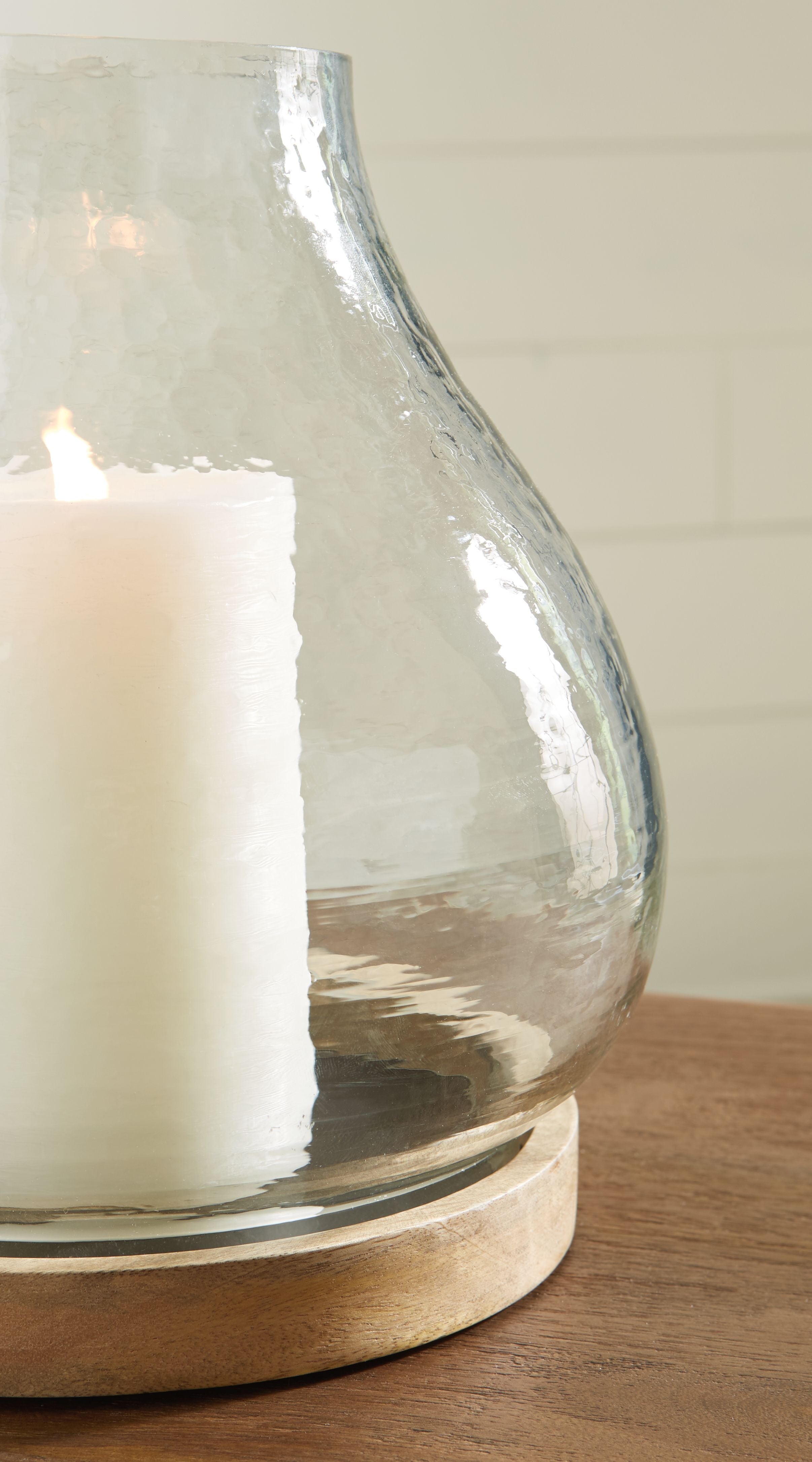 Adalisen - Candle Holder - Clear / Brown - Image 3