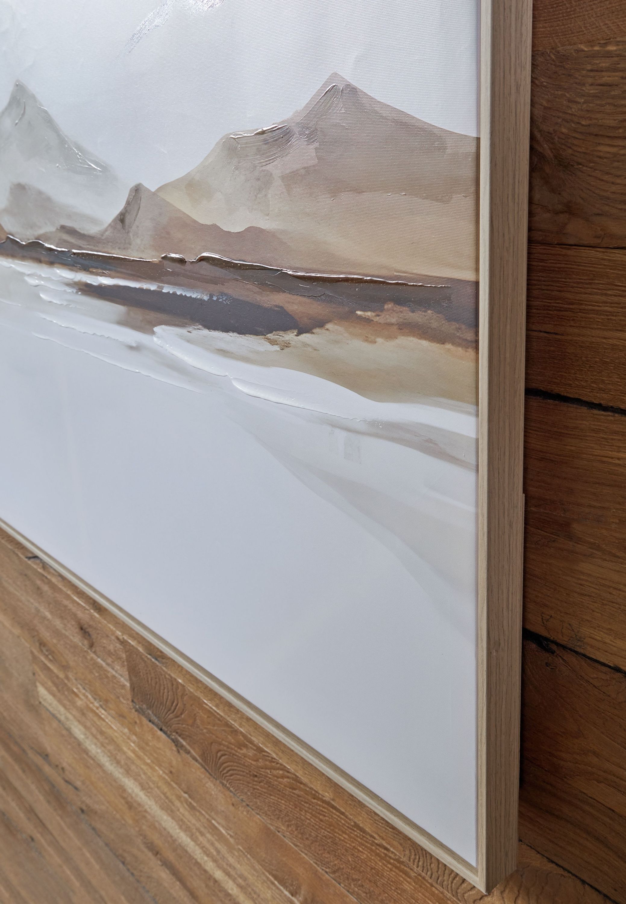Karalen - Wall Art - White / Gray / Brown - Image 3