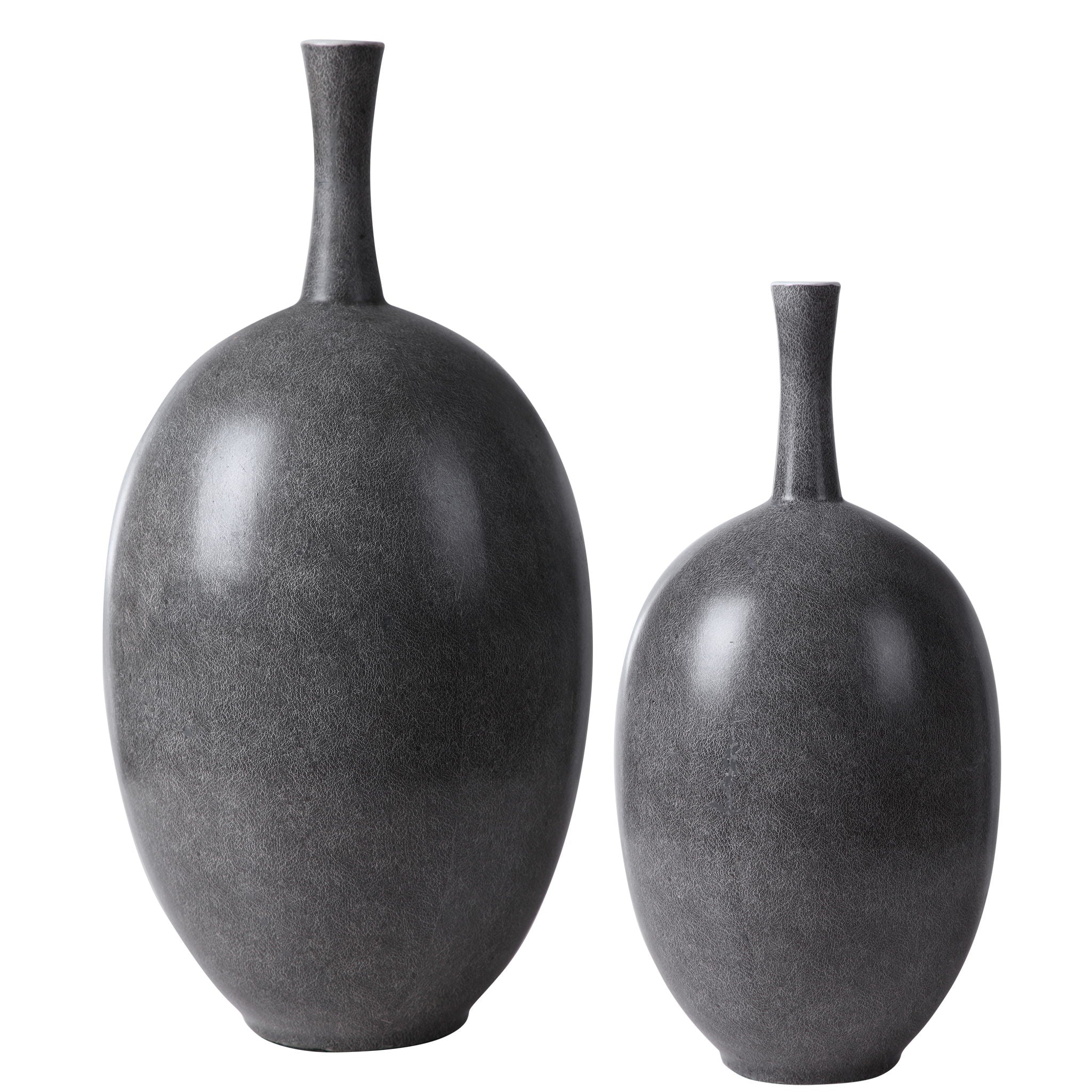 Riordan - Modern Vases (Set of 2) - Black - Image 1