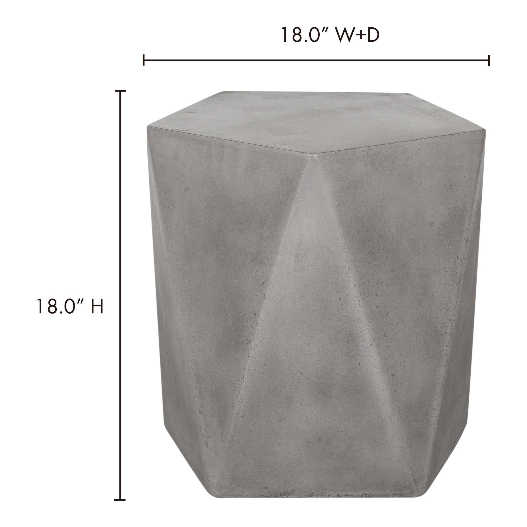 Gem - Outdoor Stool - Gray - Image 3