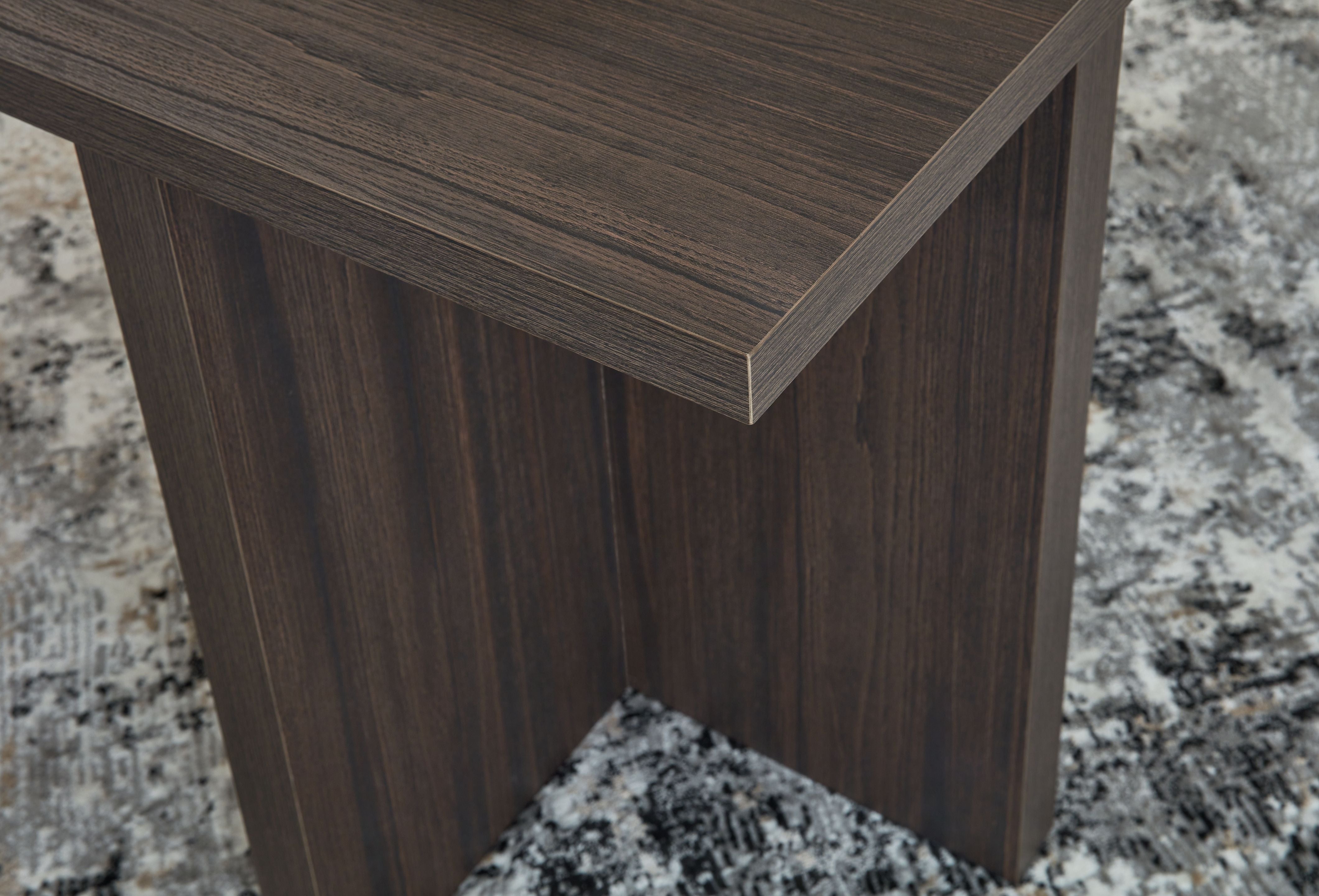 Zendex - Occasional Table Set (Set of 2) - Brown - Image 3