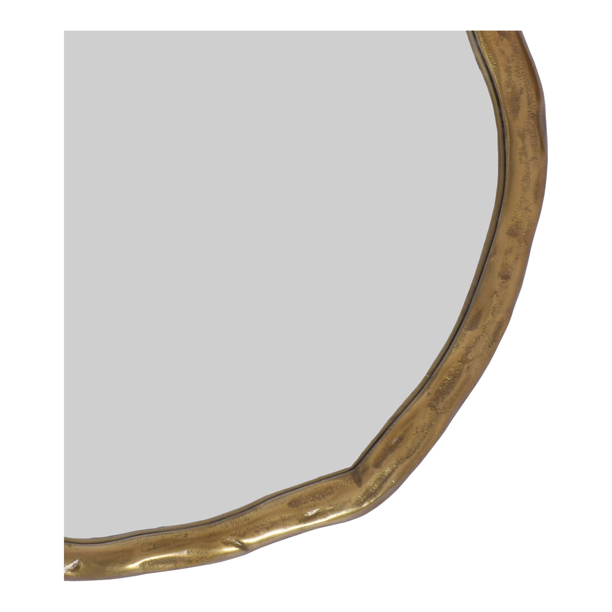 Foundry - Small Mirror - Gold - Image 2
