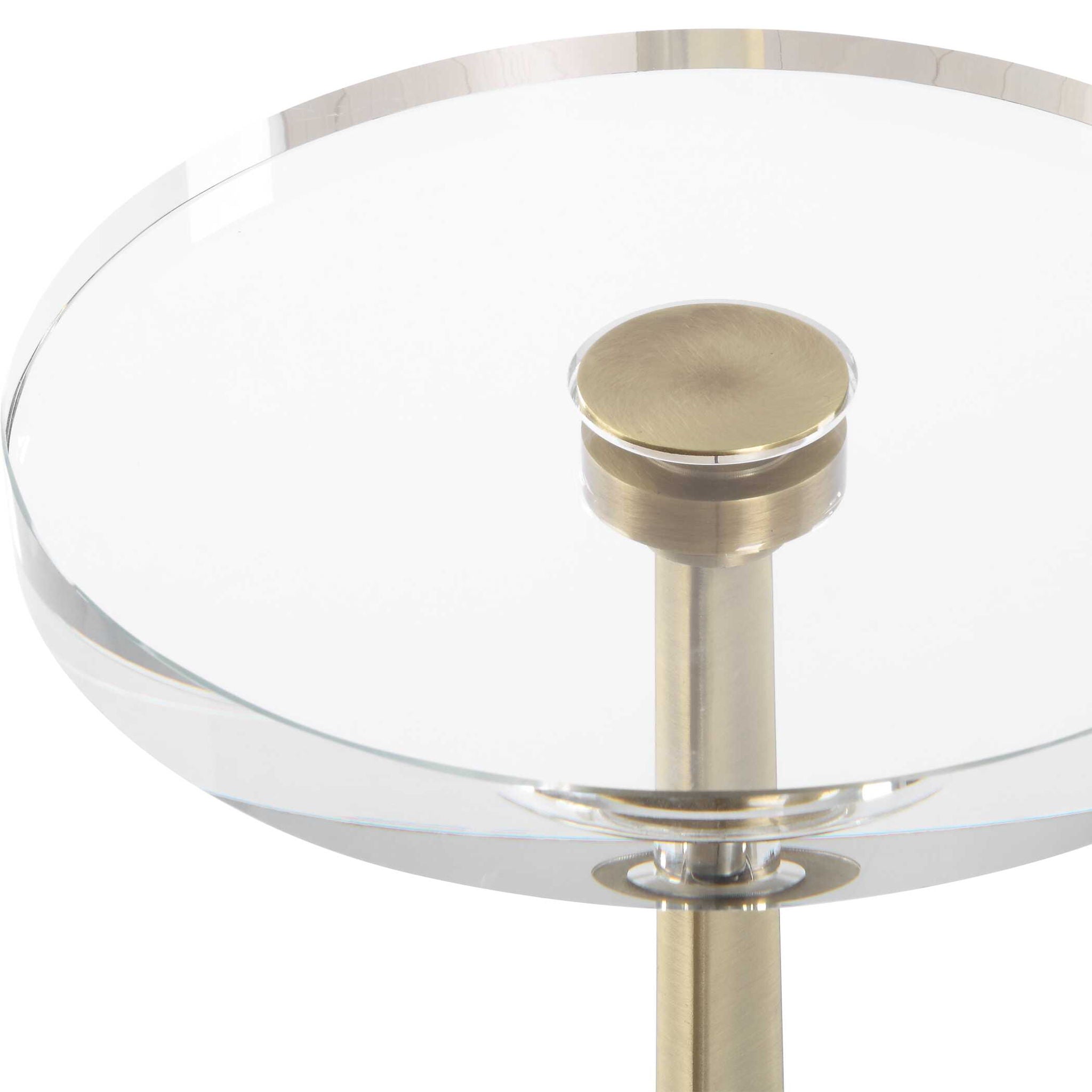 Groove - Crystal Drink Table - Gold - Image 2