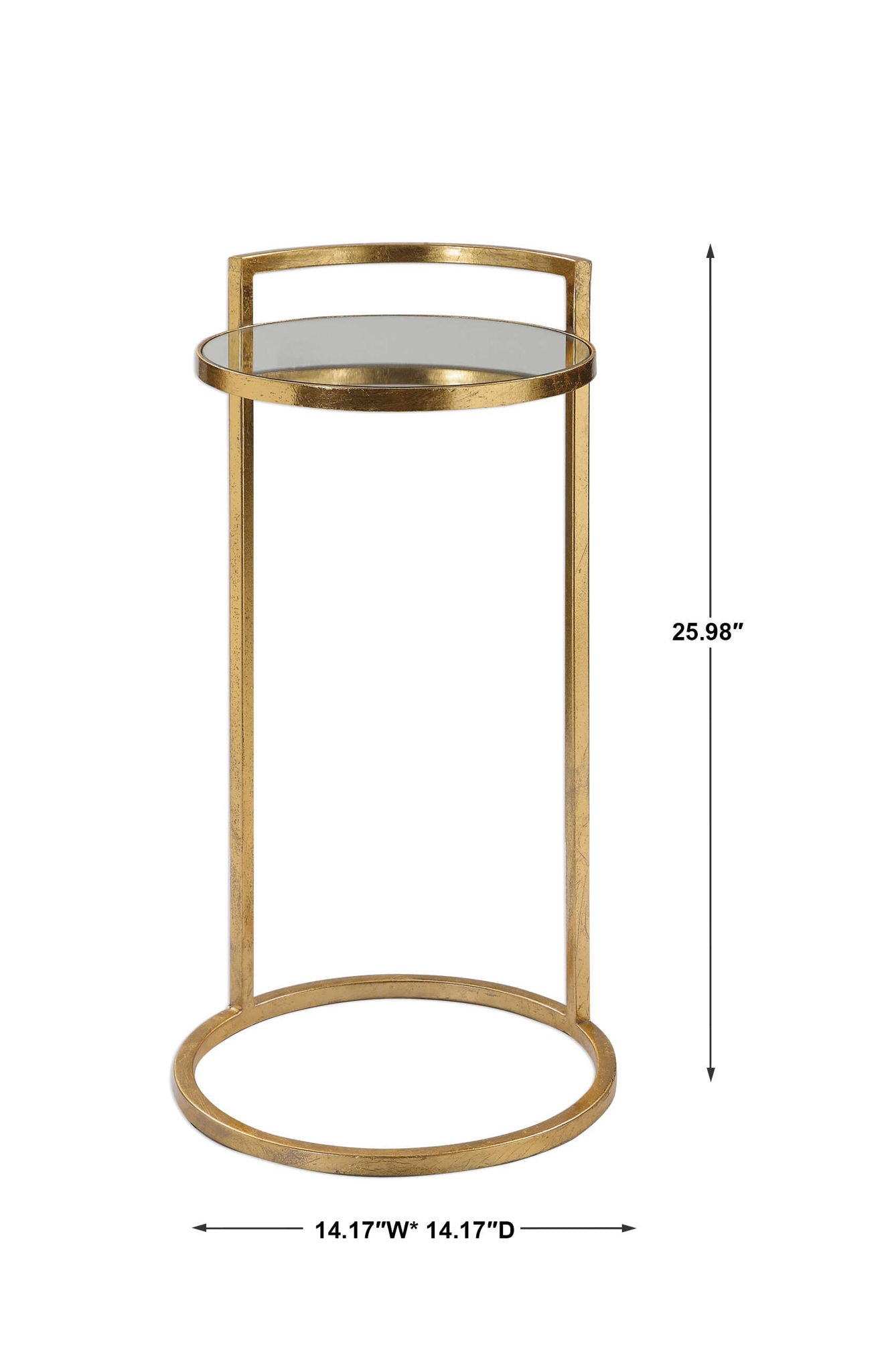 Cailin - Accent Table - Gold - Image 2