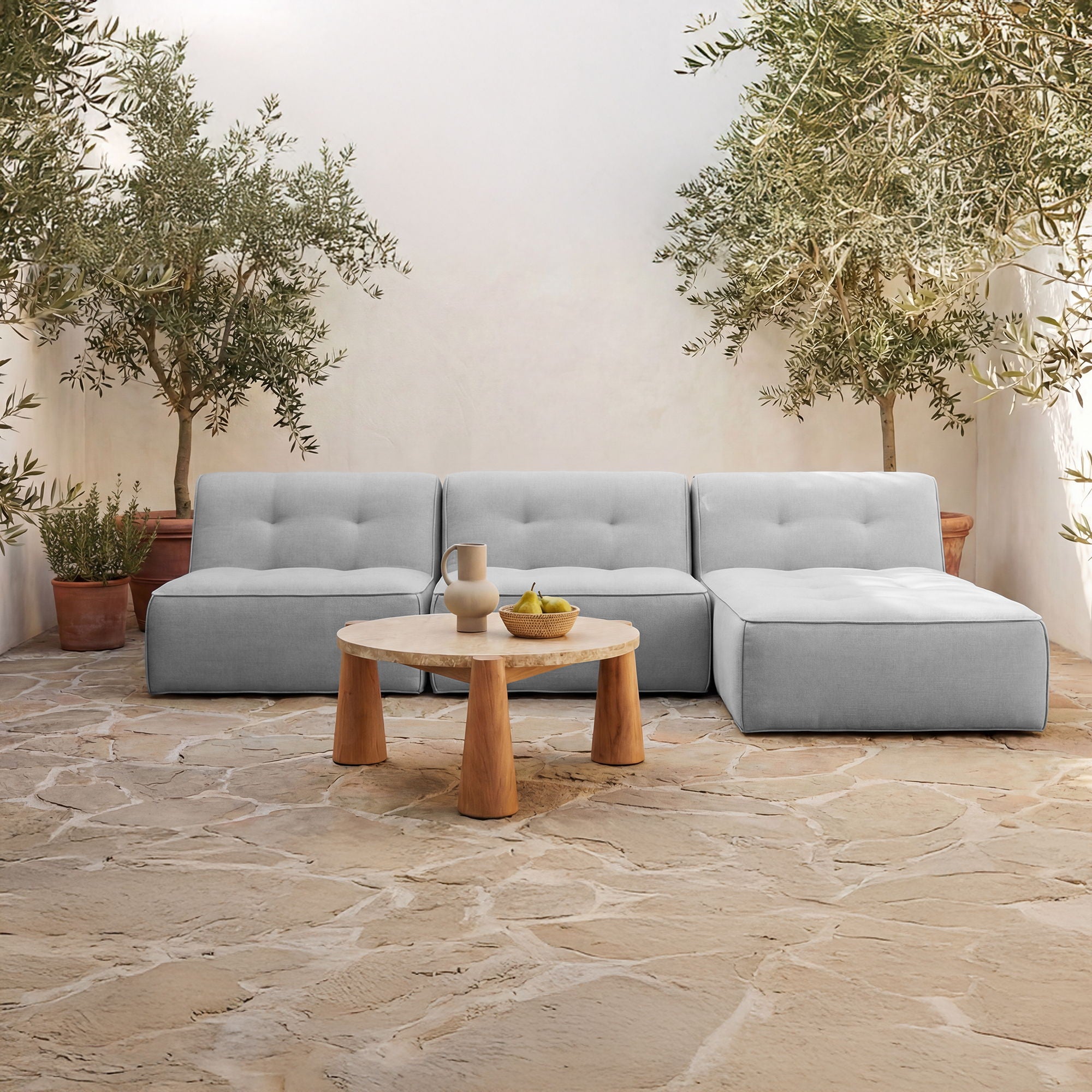 Pax – Outdoor Coffee Table – Natural