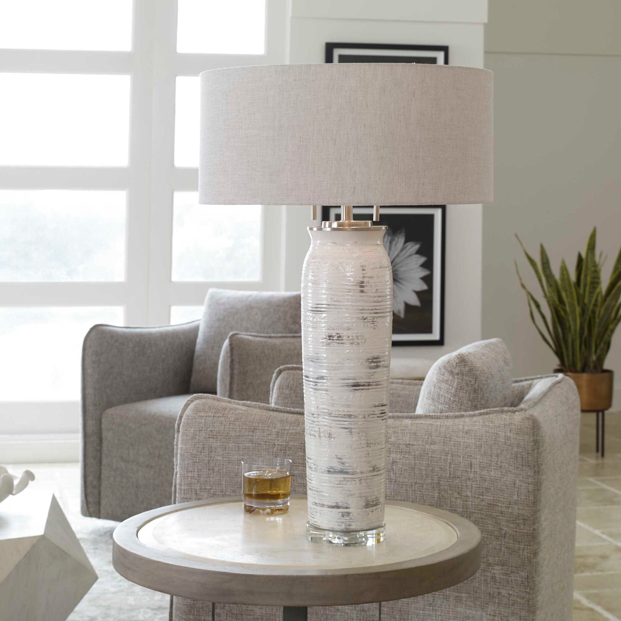 Lenta - Table Lamp - White - Image 2