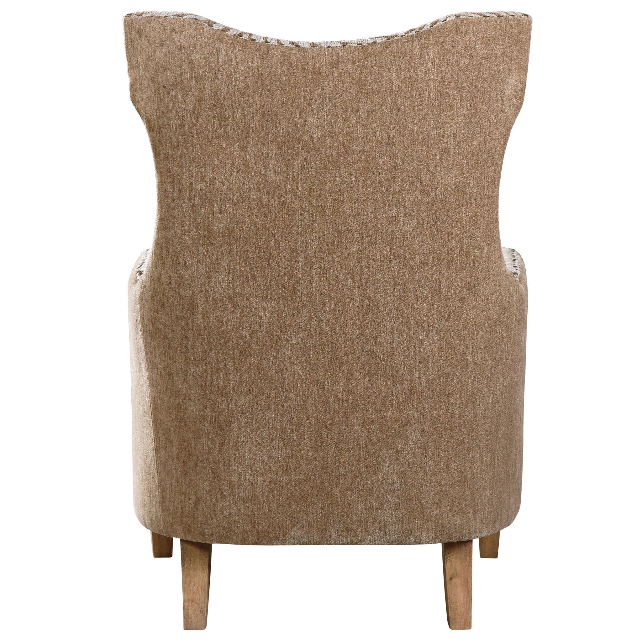 Kiango - Animal Pattern Armchair - Light Brown - Image 3