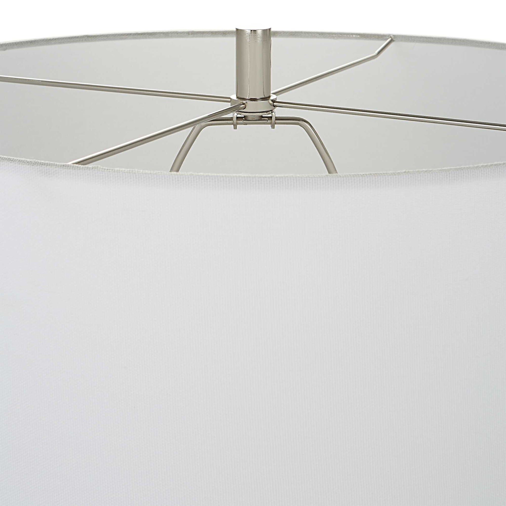 Breton - Nautical Stripe Table Lamp - White - Image 3
