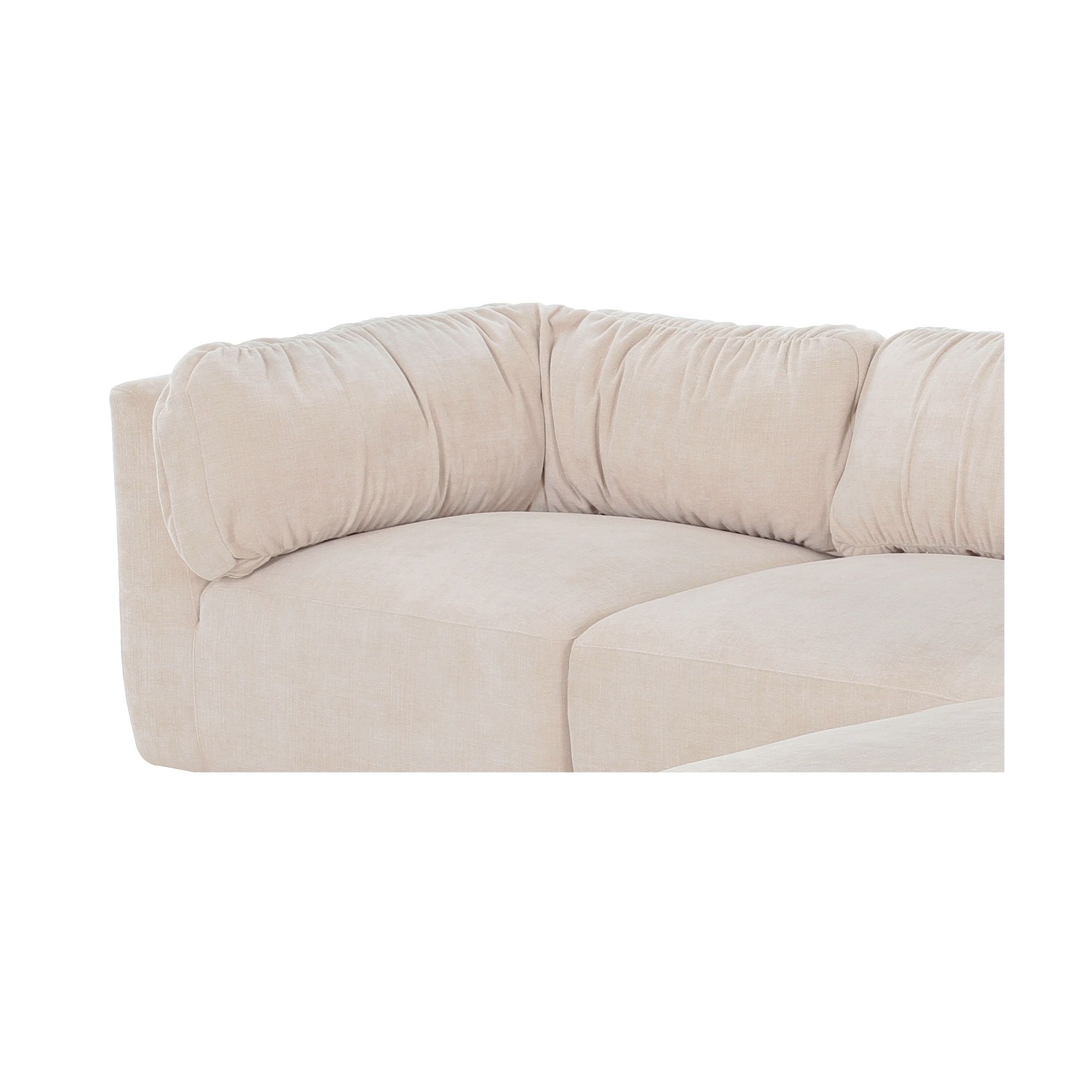 Matina - Lounge Modular Sectional - Oatmeal - Image 3