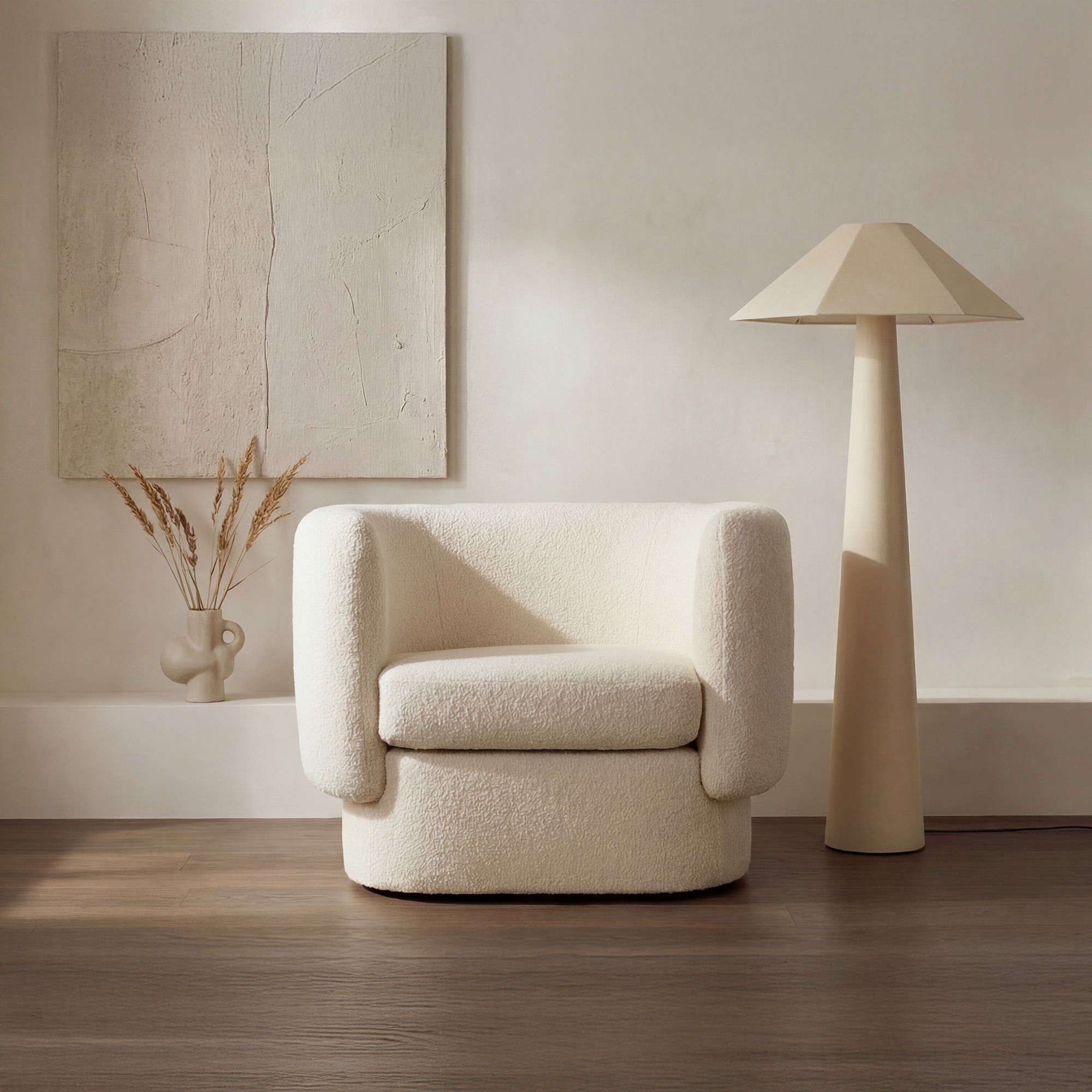 Gigi - Floor Lamp - Cream - Image 2