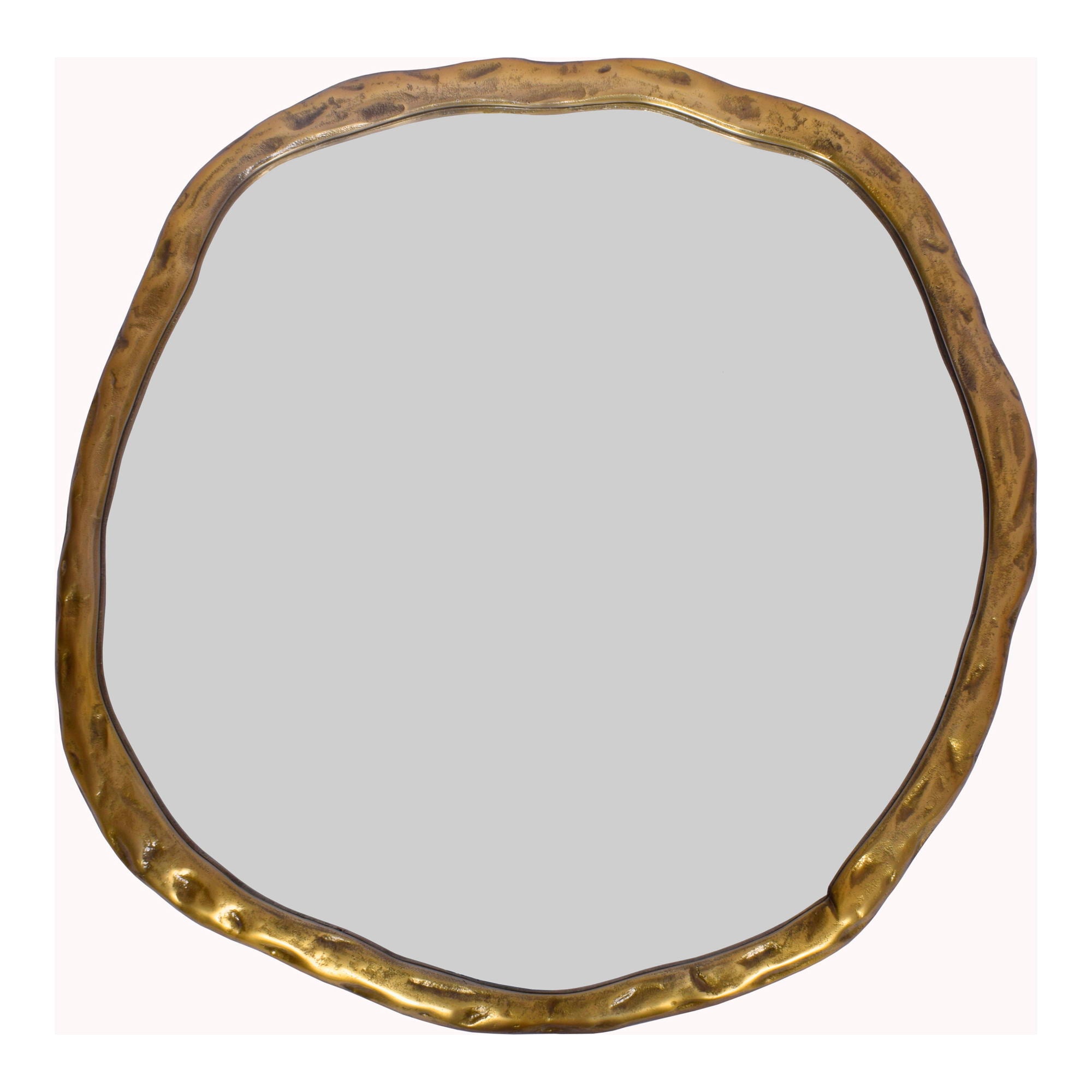 Foundry - Large Mirror - Gold - Image 1