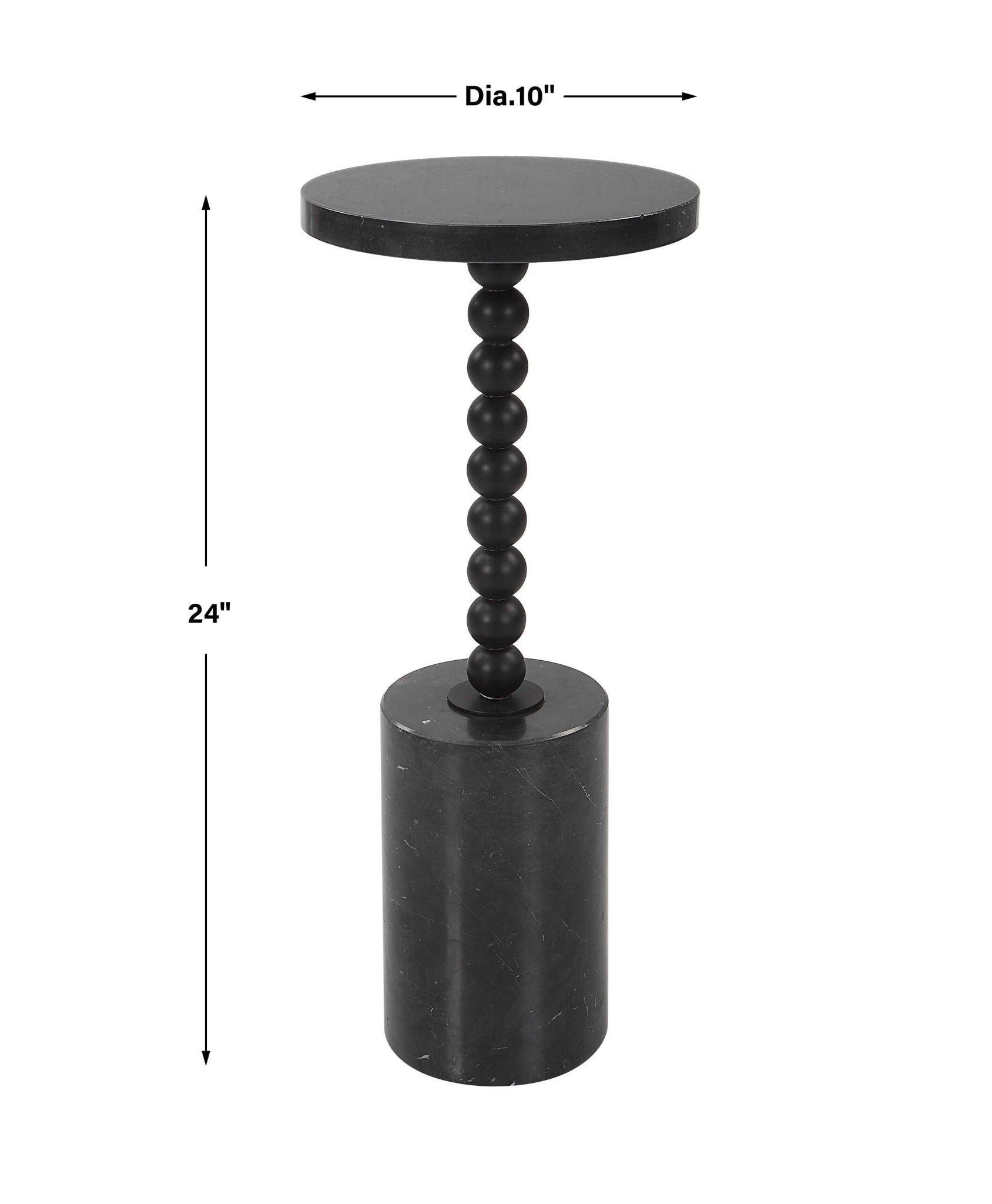 Bead - Drink Table - Black - Image 2