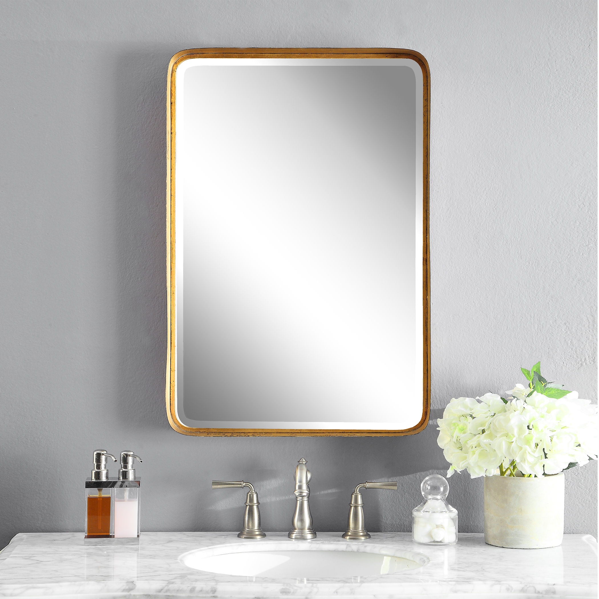 Crofton - Mirror - Antique Gold - Image 3