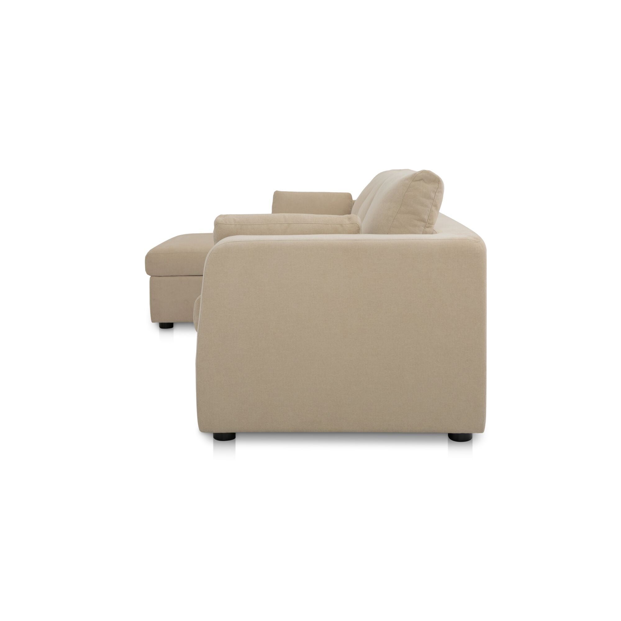 Burrow - Sleeper Sectional With Left Storage Chaise - Sand - Image 3