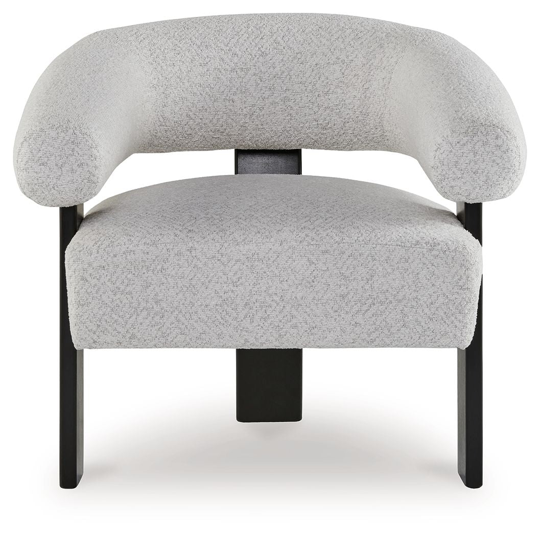 Dultish - Accent Chair - Snow - Image 2