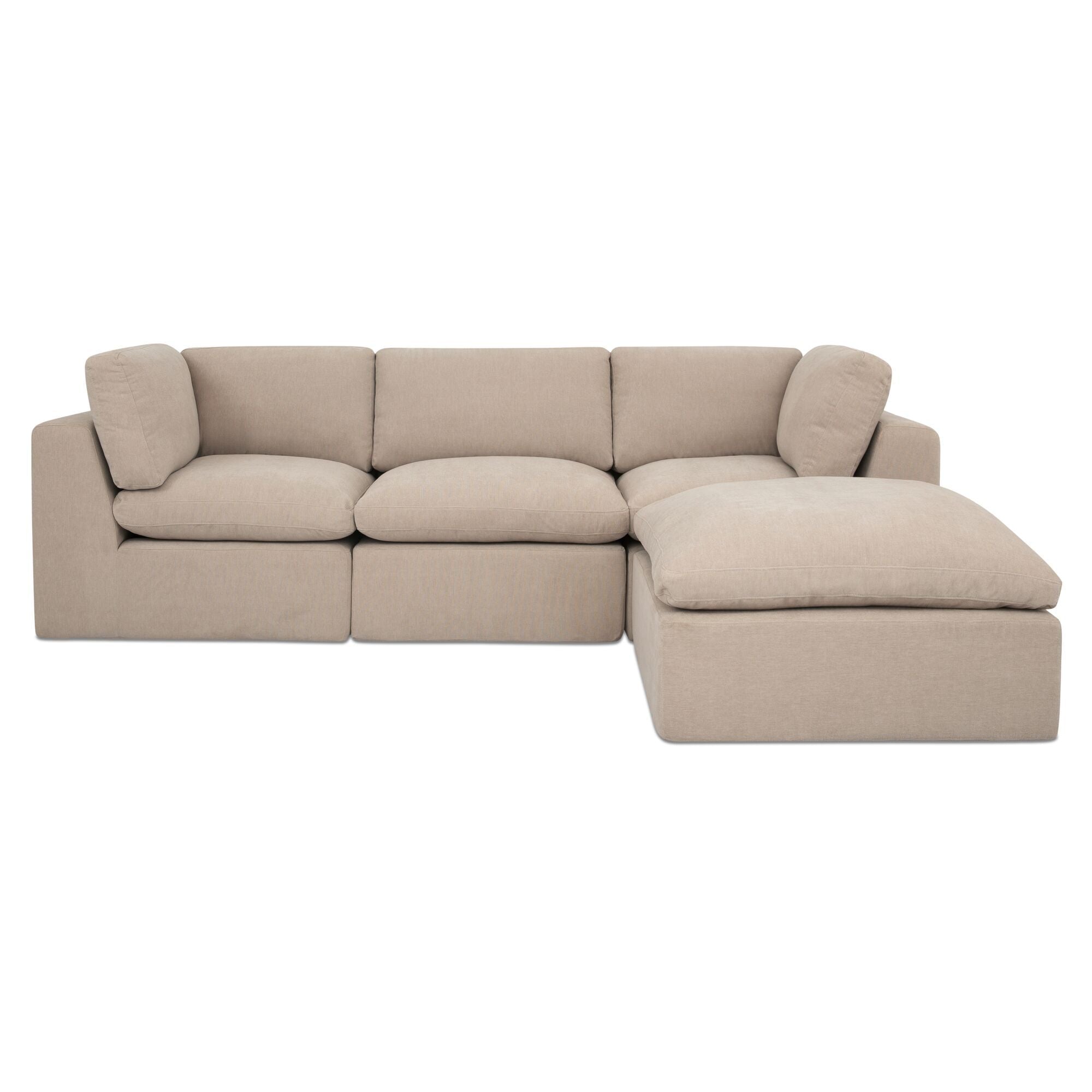 Cates - Lounge Modular Sectional - Pebble - Image 1