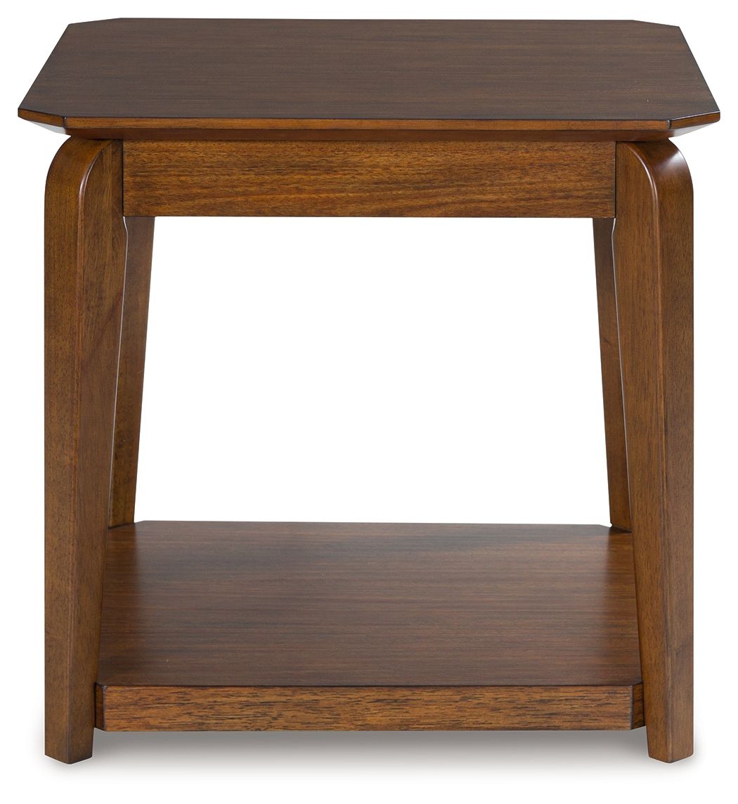 Trenmour - Square End Table - Medium Brown - Image 2