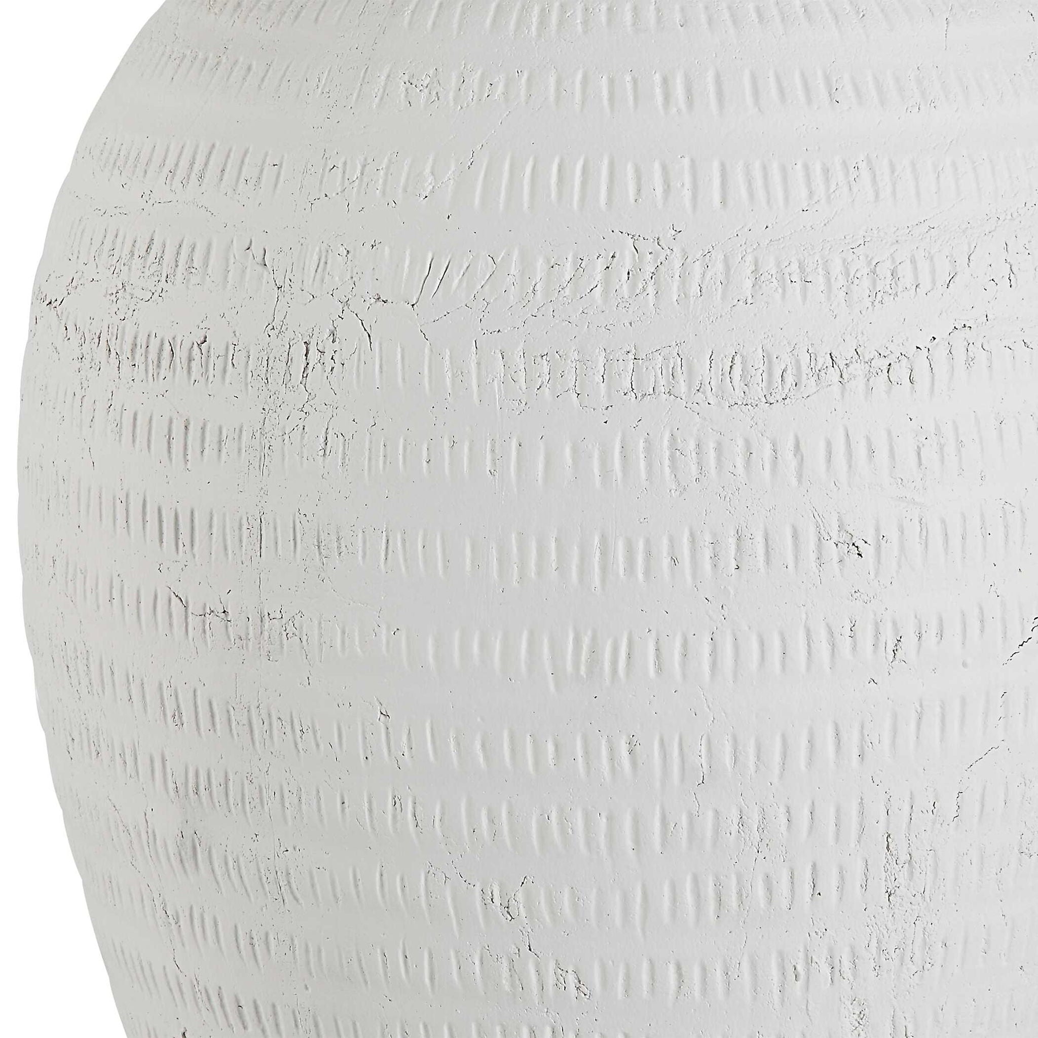 Reyna - Chalk Table Lamp - White - Image 3
