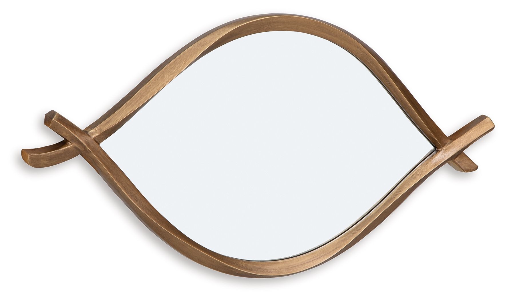 Bartner - Accent Mirror - Antique Gold Finish - Image 2