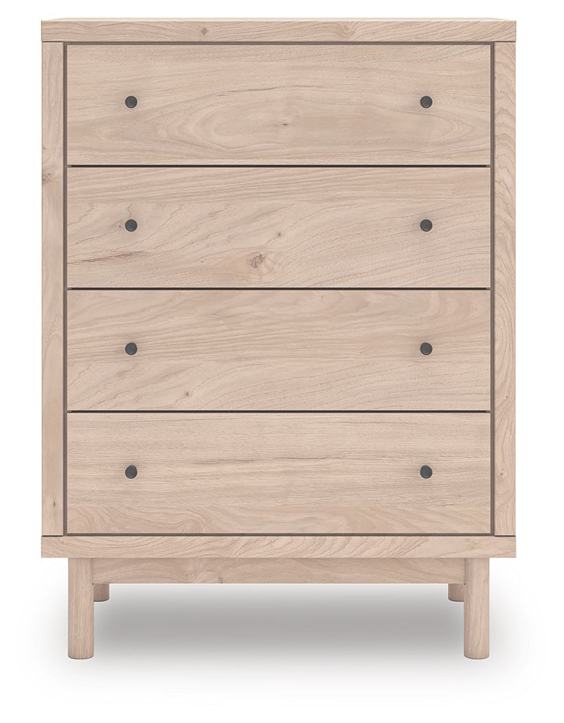 Arloster - Four Drawer Chest - Tan - Image 3