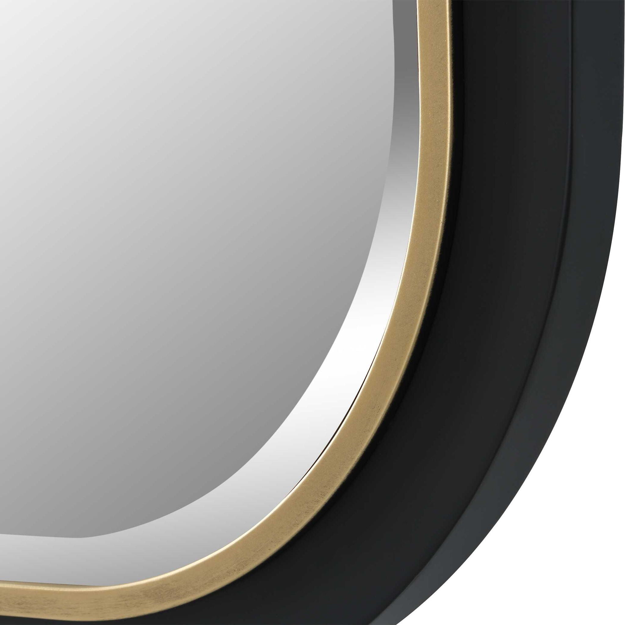 Nevaeh - Curved Rectangle Mirror - Image 3